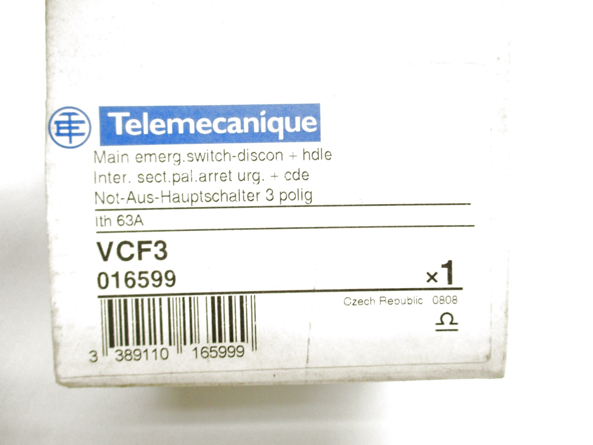 TELEMECANIQUE VCF3 (AS PICTURED) NSMP