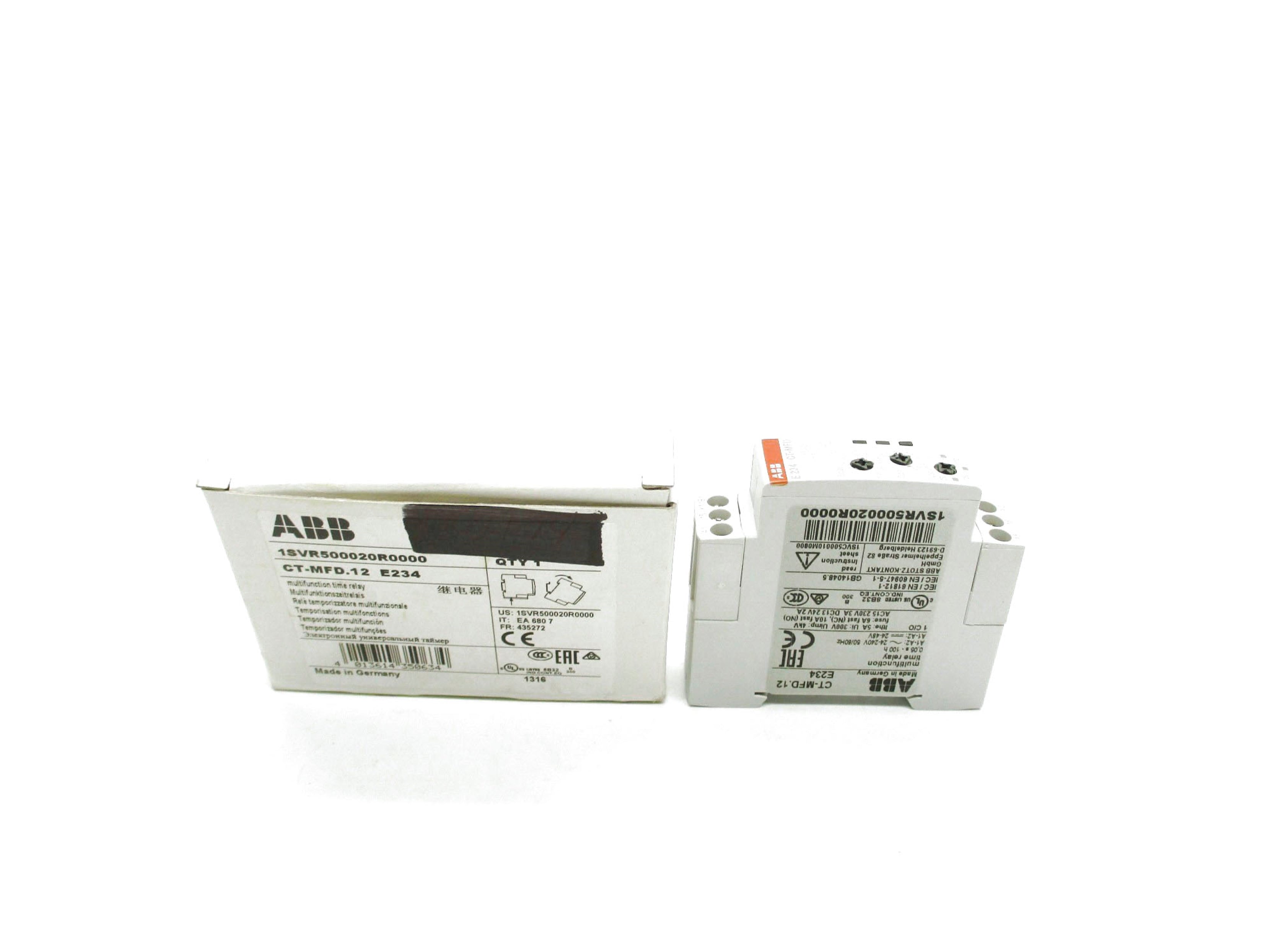 ABB 1SVR500020R0000 CT-MFD.12 24-240V 10A NSMP