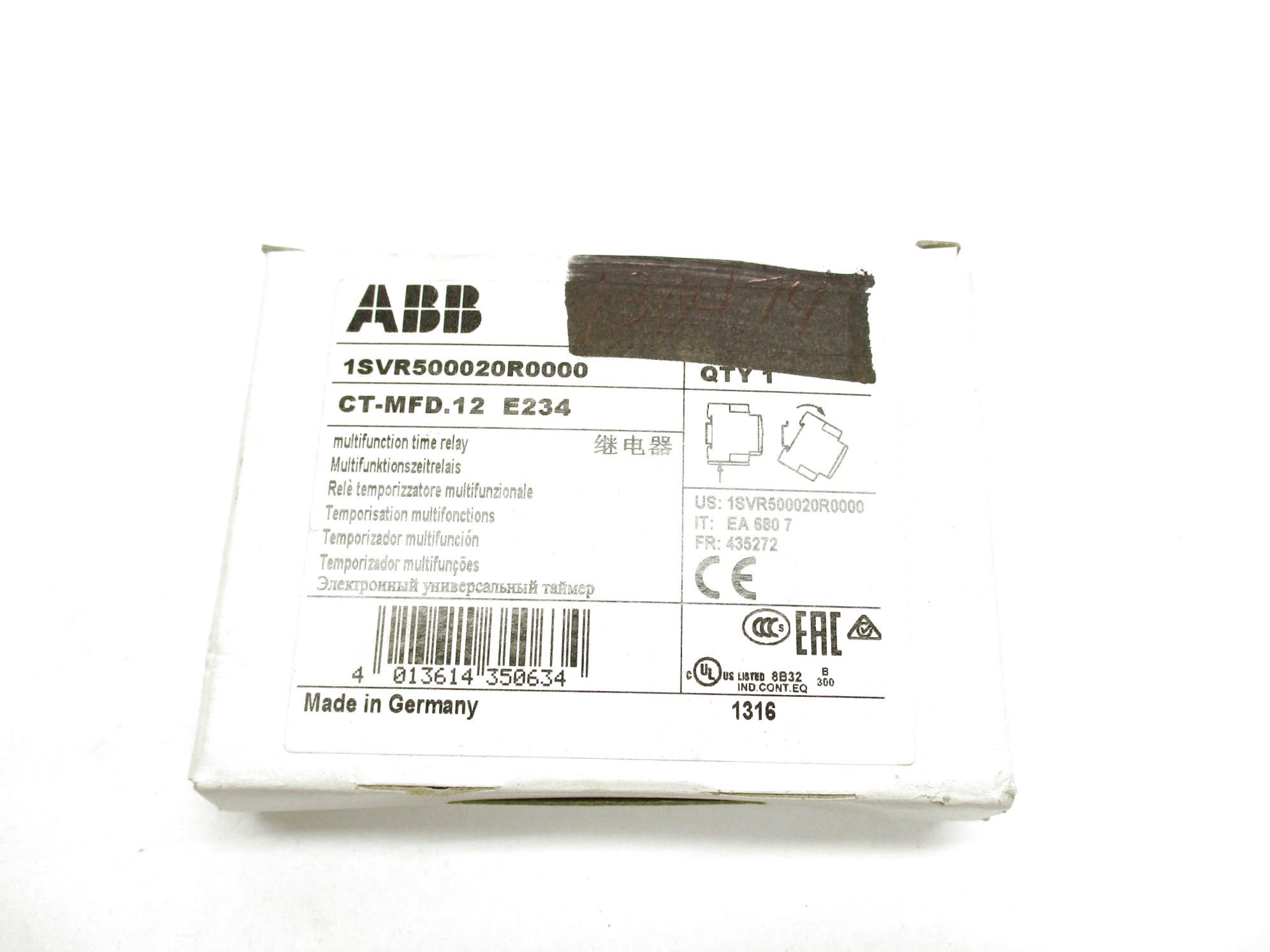 ABB 1SVR500020R0000 CT-MFD.12 24-240V 10A NSMP