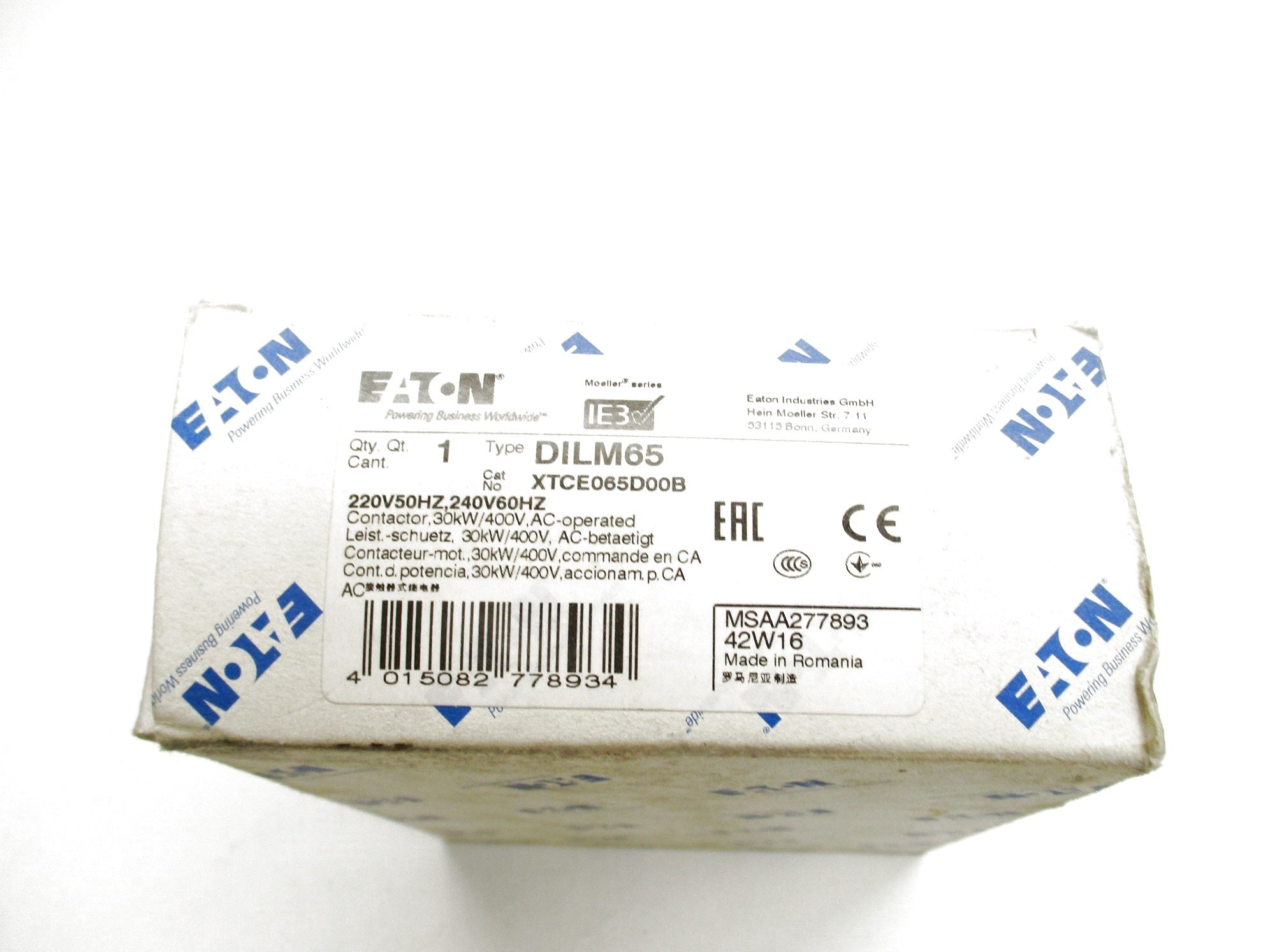 EATON DILM65 220/240V NSMP