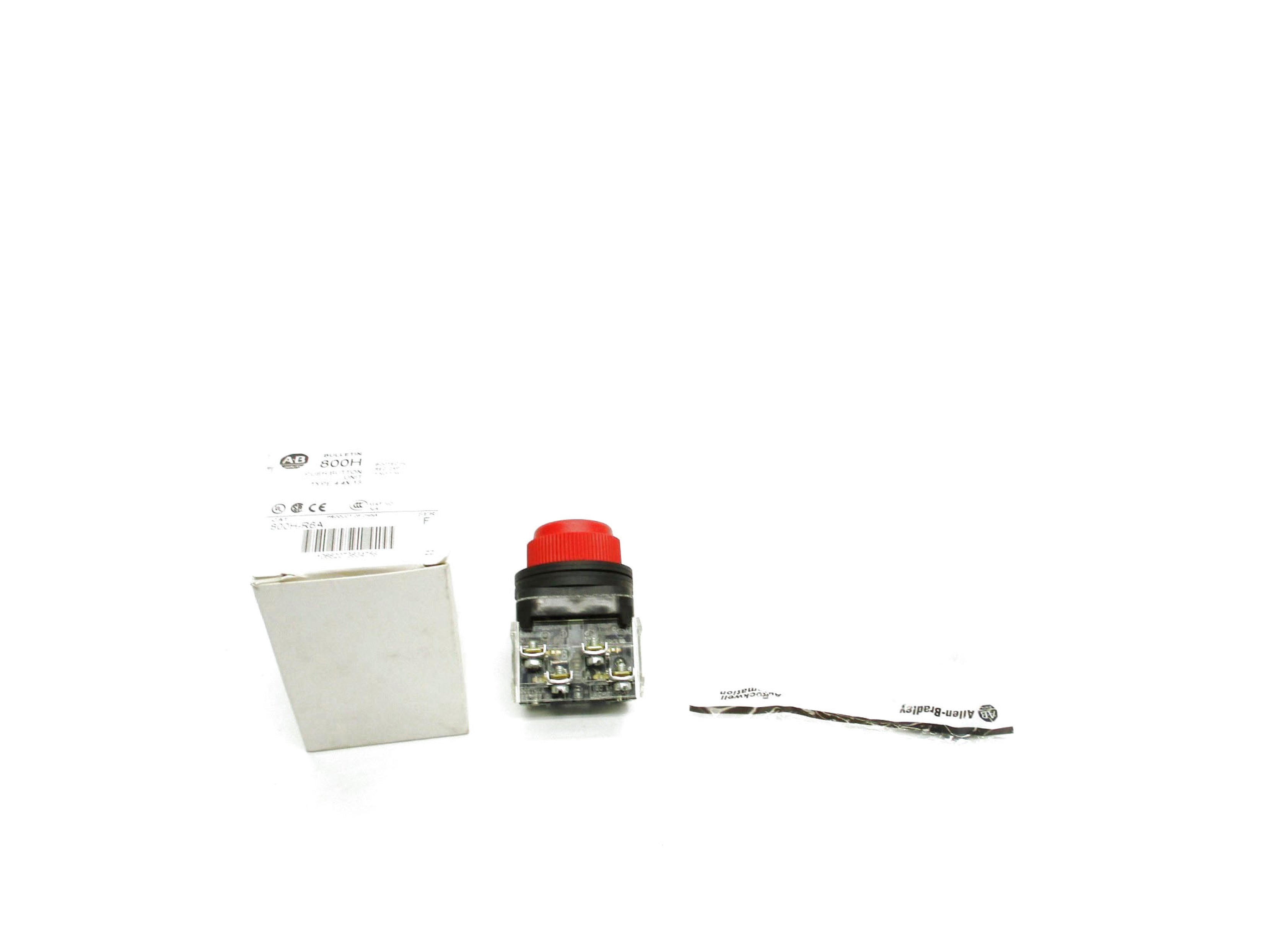ALLEN BRADLEY 800H-R6A SER. F (WH) NSMP