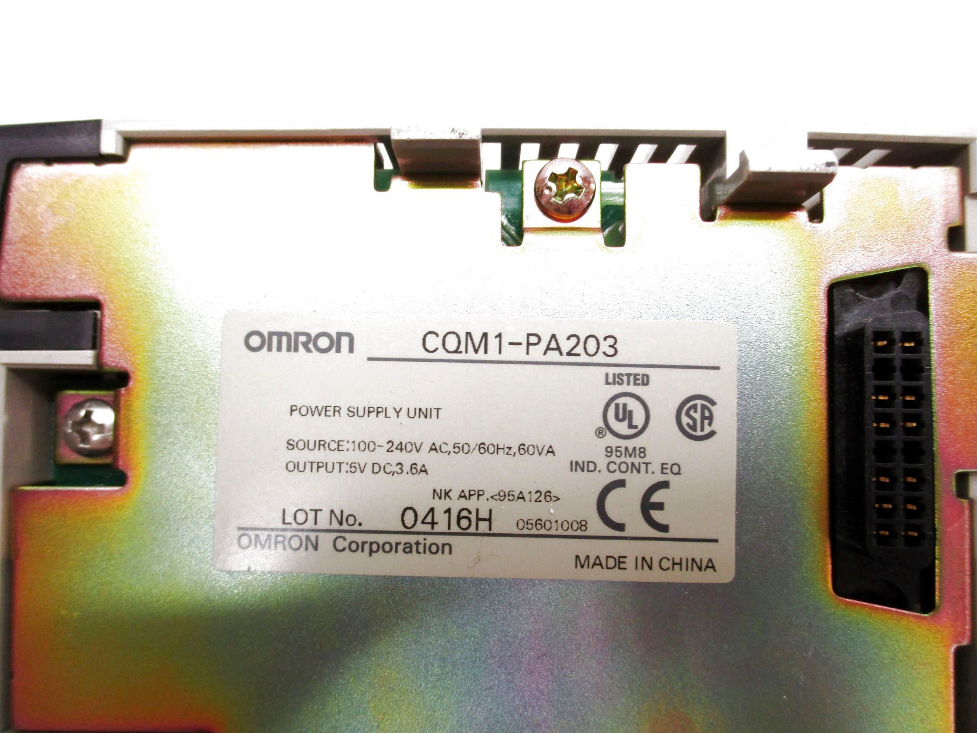 OMRON CQM1-PA203 NSNP