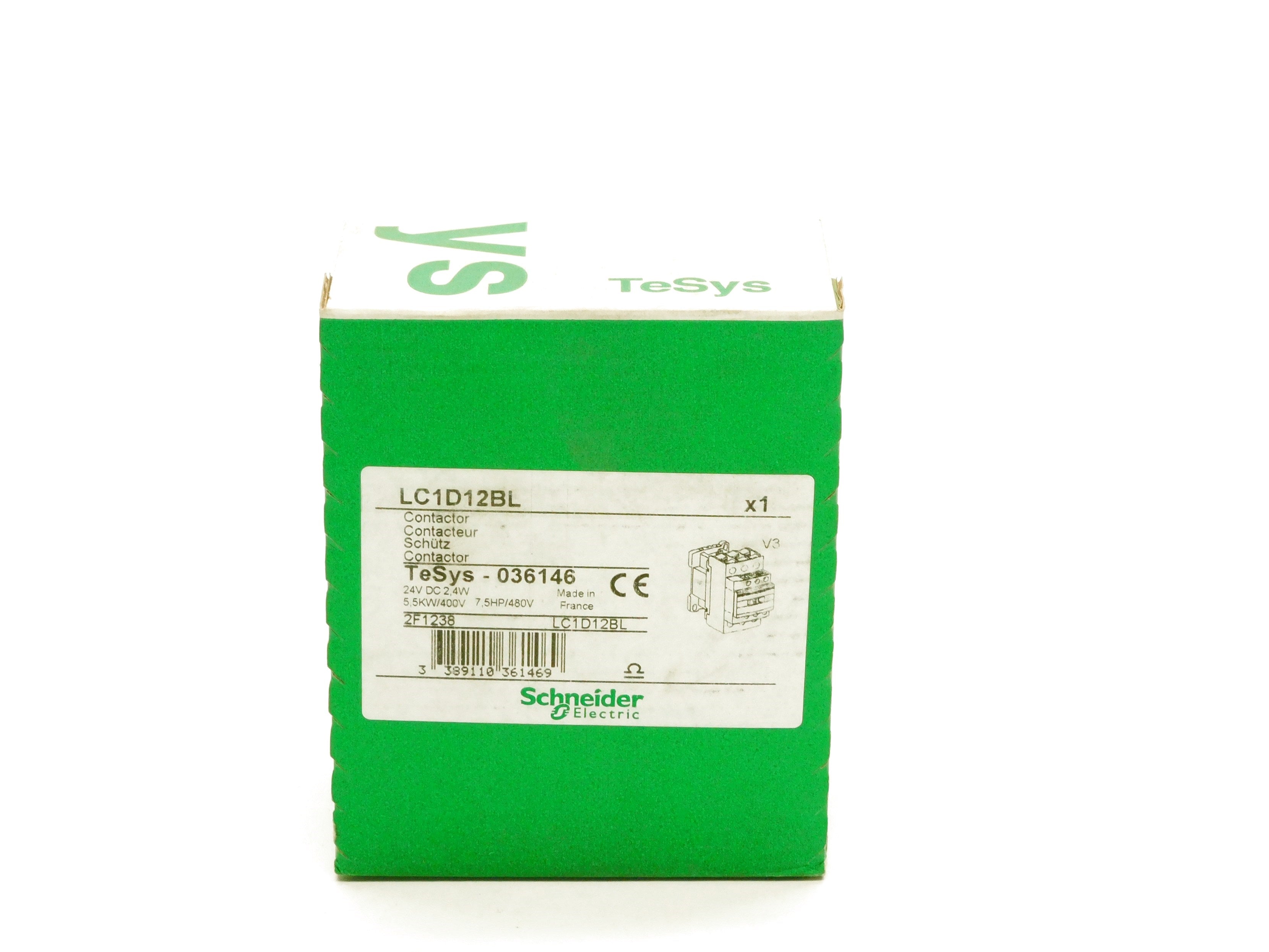 SCHNEIDER LC1D12BL 24VDC NSFS