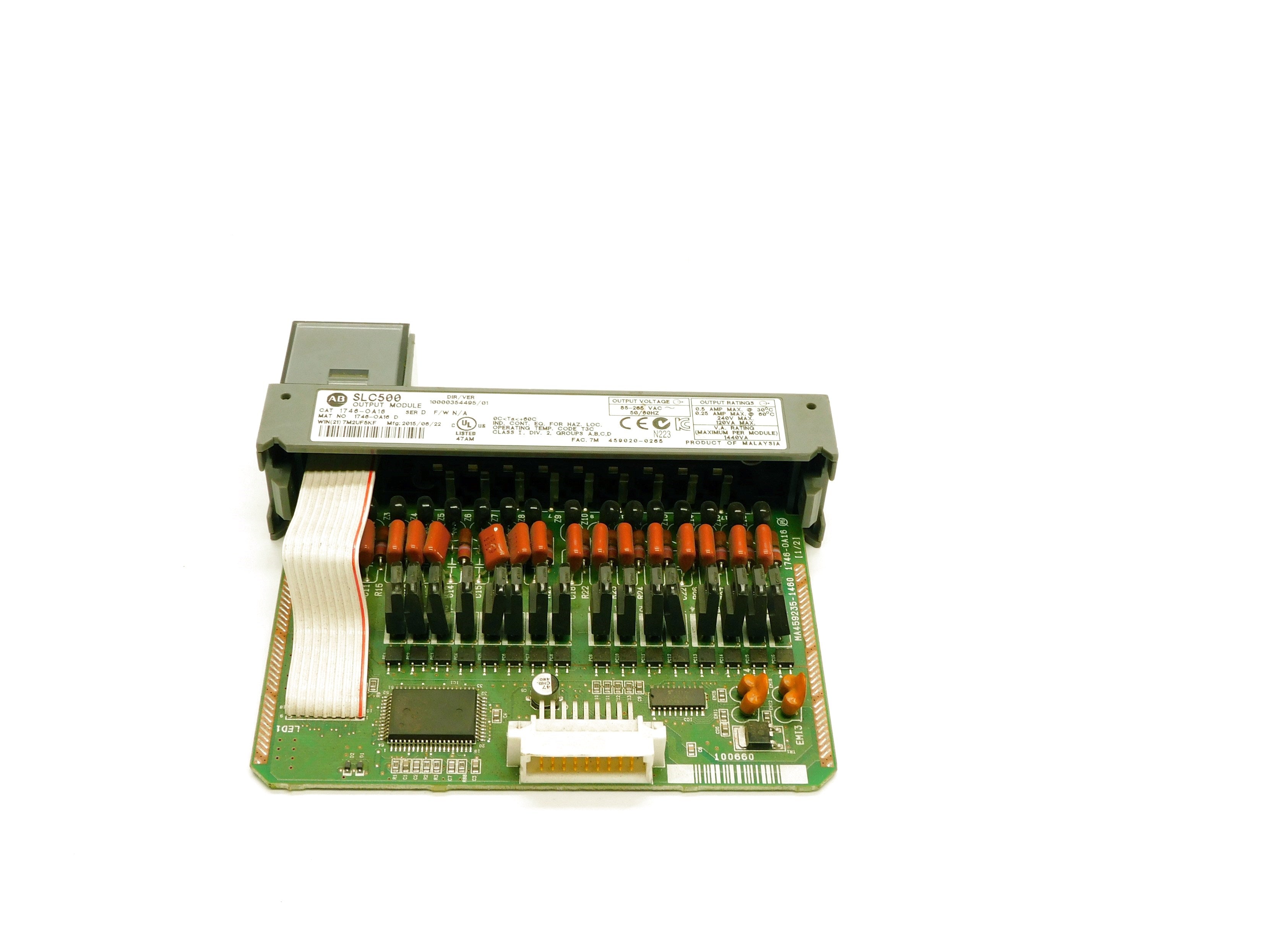 ALLEN BRADLEY 1746-OA16 SER. D (AS PICTURED) UNMP