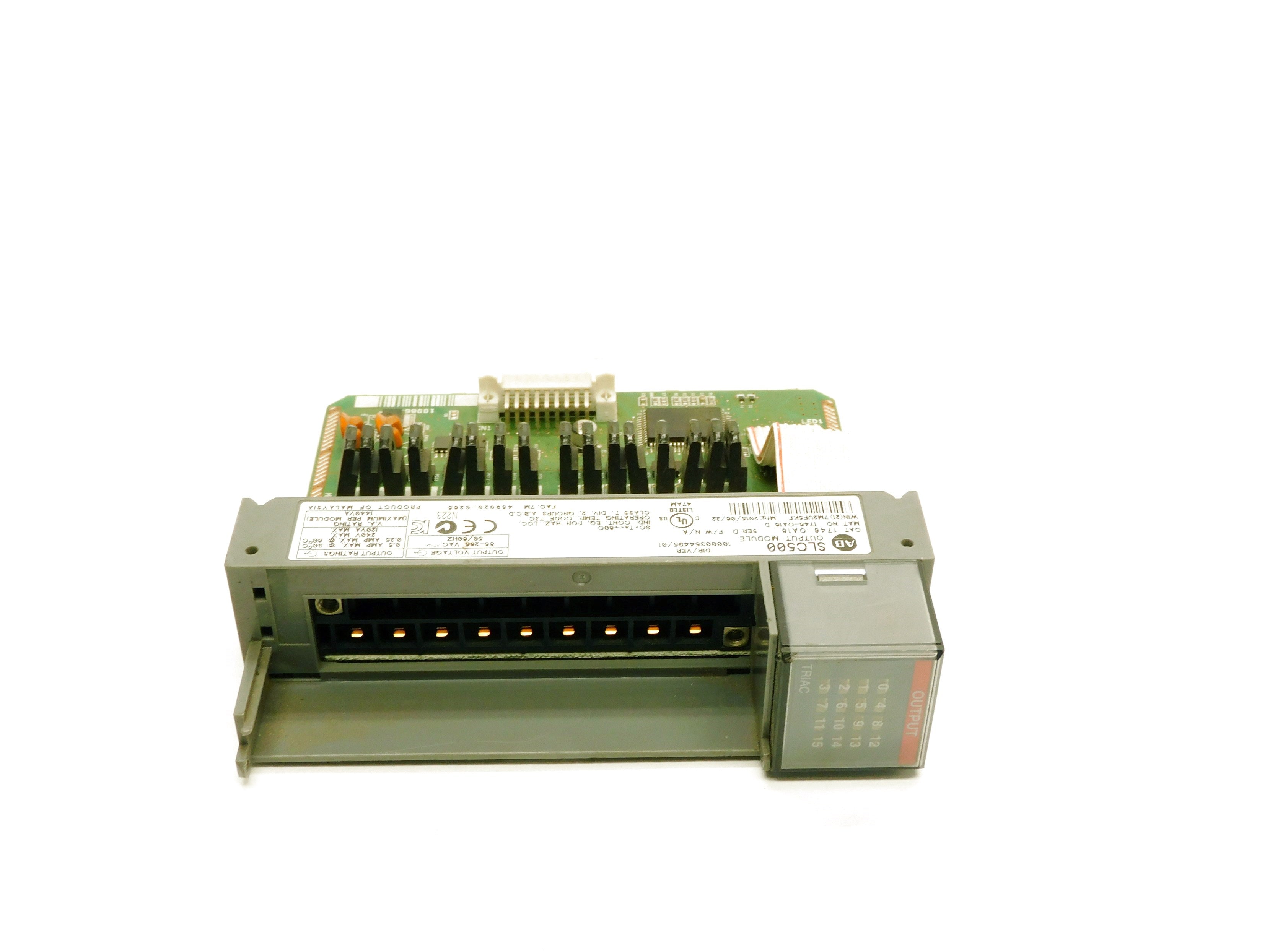 ALLEN BRADLEY 1746-OA16 SER. D (AS PICTURED) UNMP