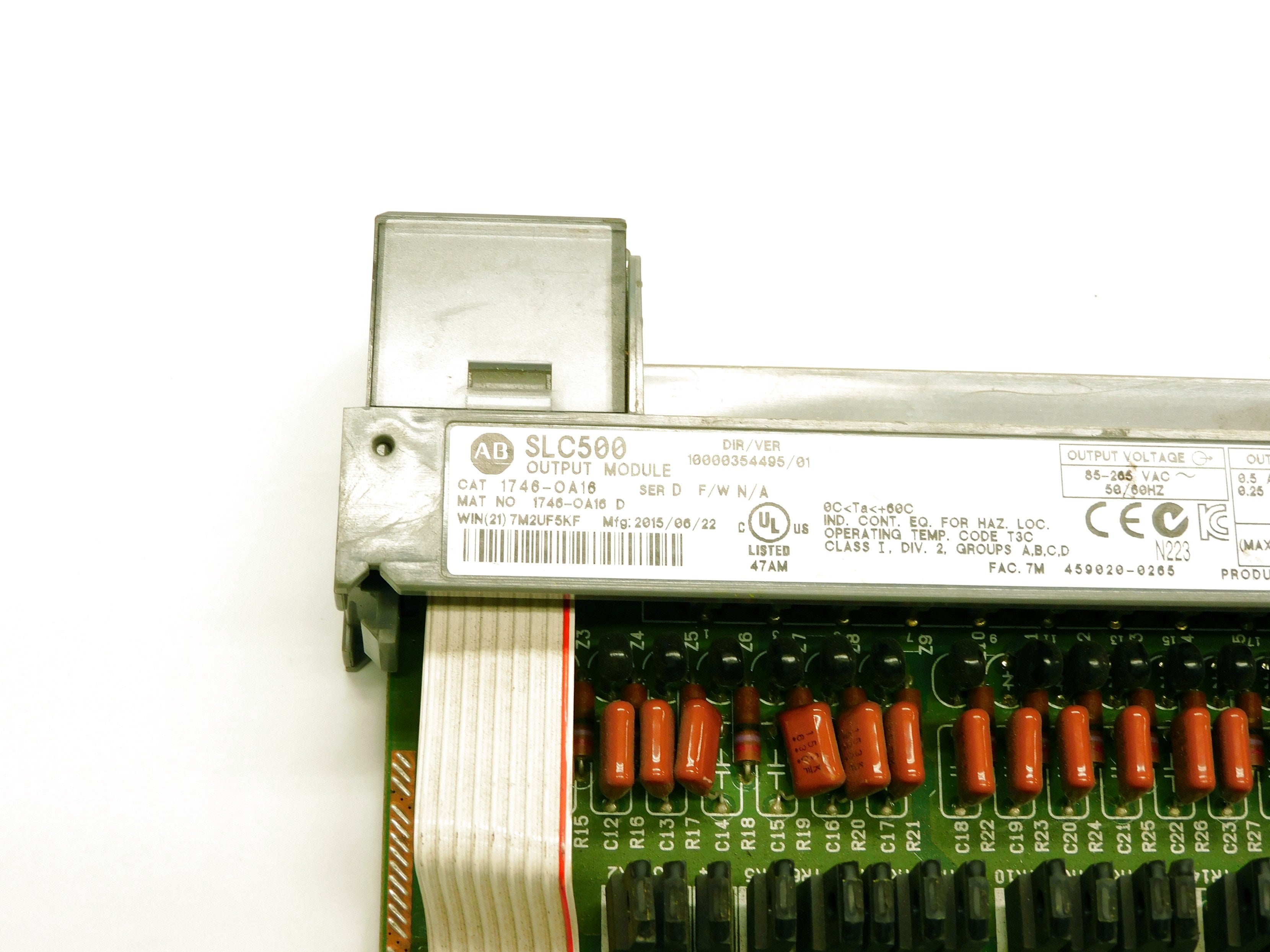 ALLEN BRADLEY 1746-OA16 SER. D (AS PICTURED) UNMP