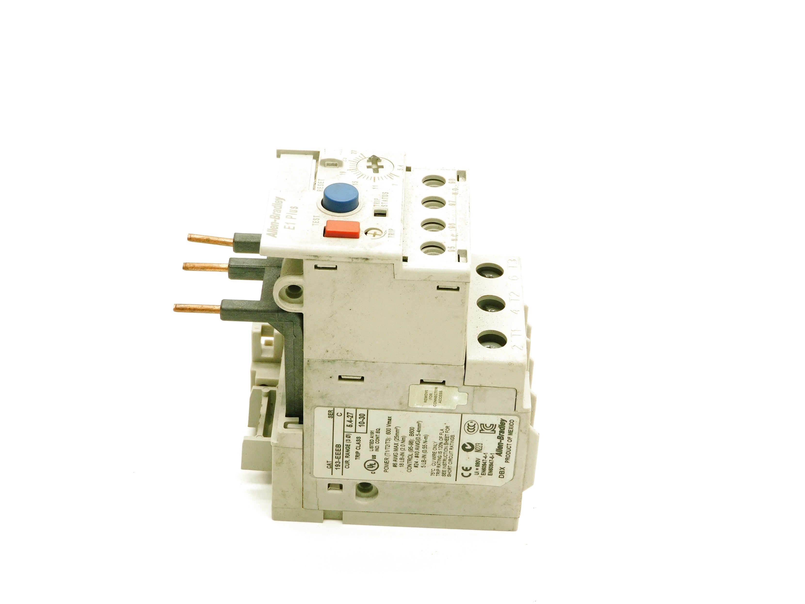 ALLEN BRADLEY 193-EEEB SER. C 5.4-27A UNMP