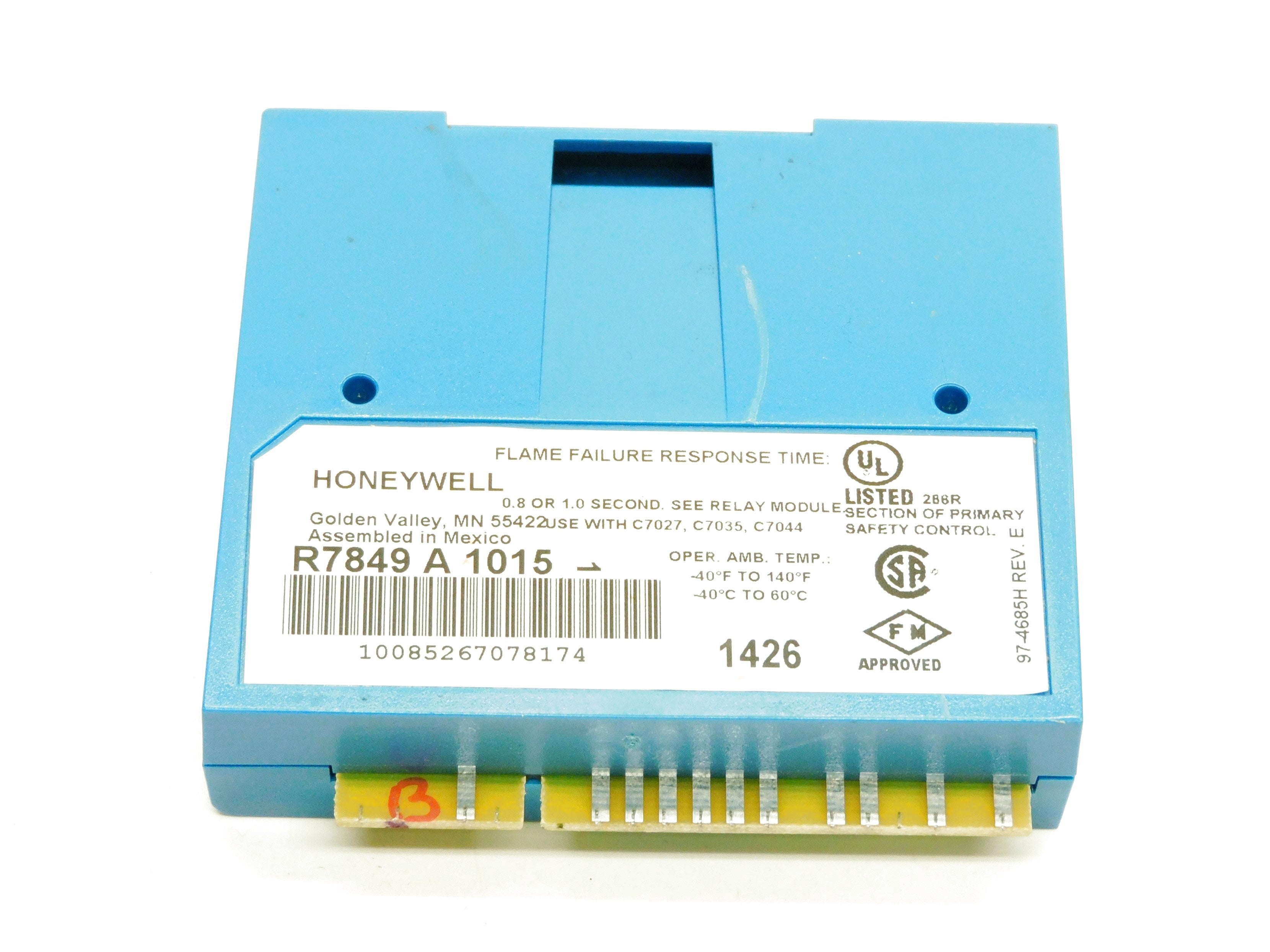 HONEYWELL R7849A1015 UNMP
