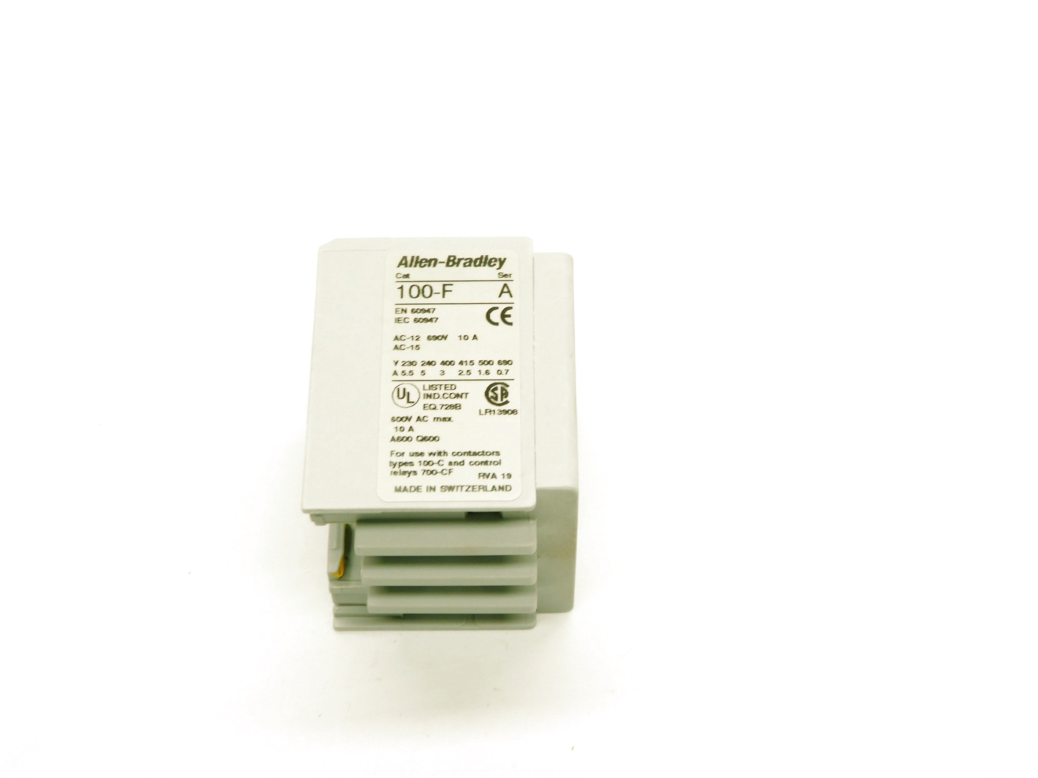 ALLEN BRADLEY 100-FA04 SER. A (WH) NSMP