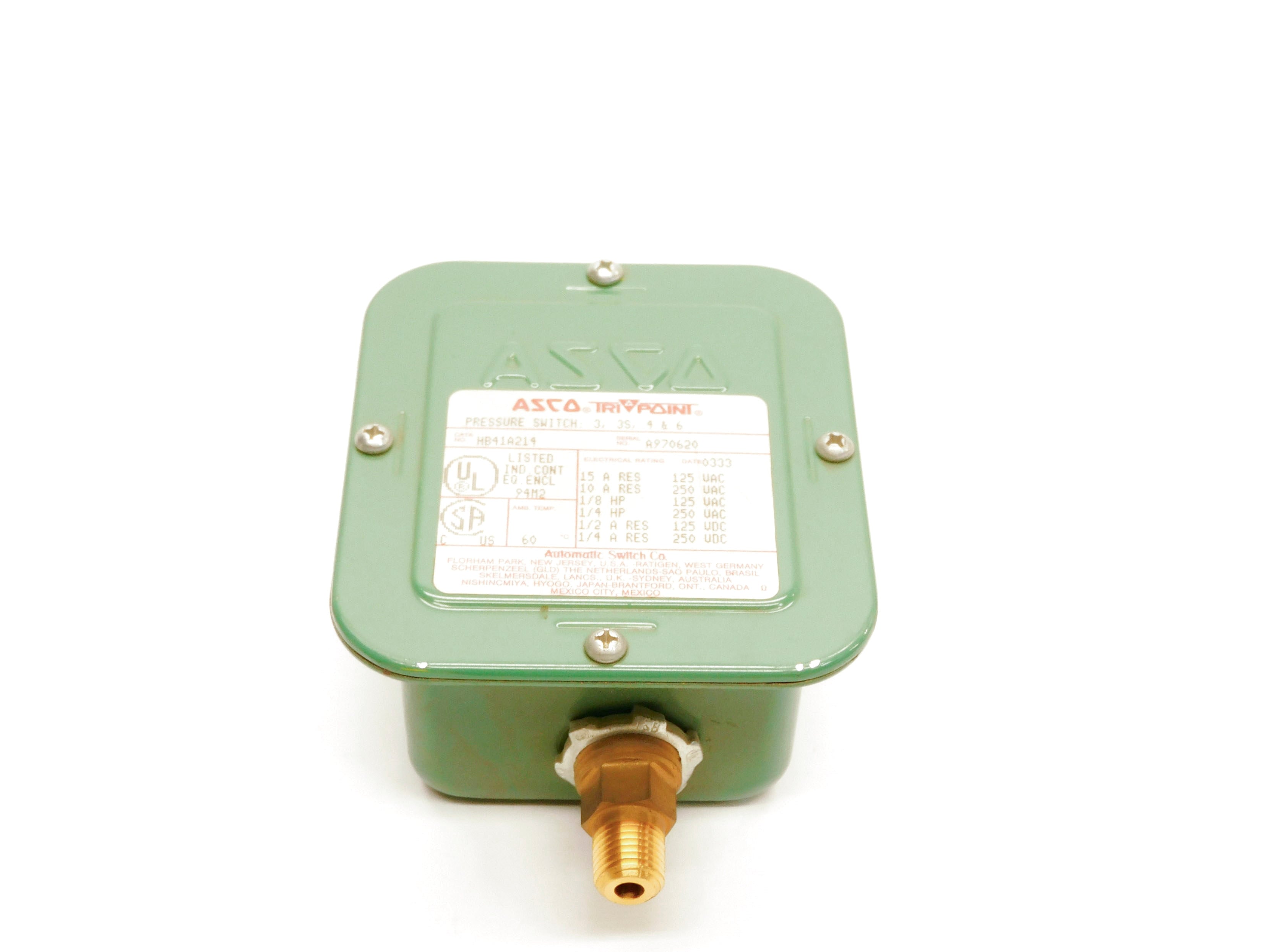 ASCO HB41A214 125VAC/DC 250VAC/DC NSMP