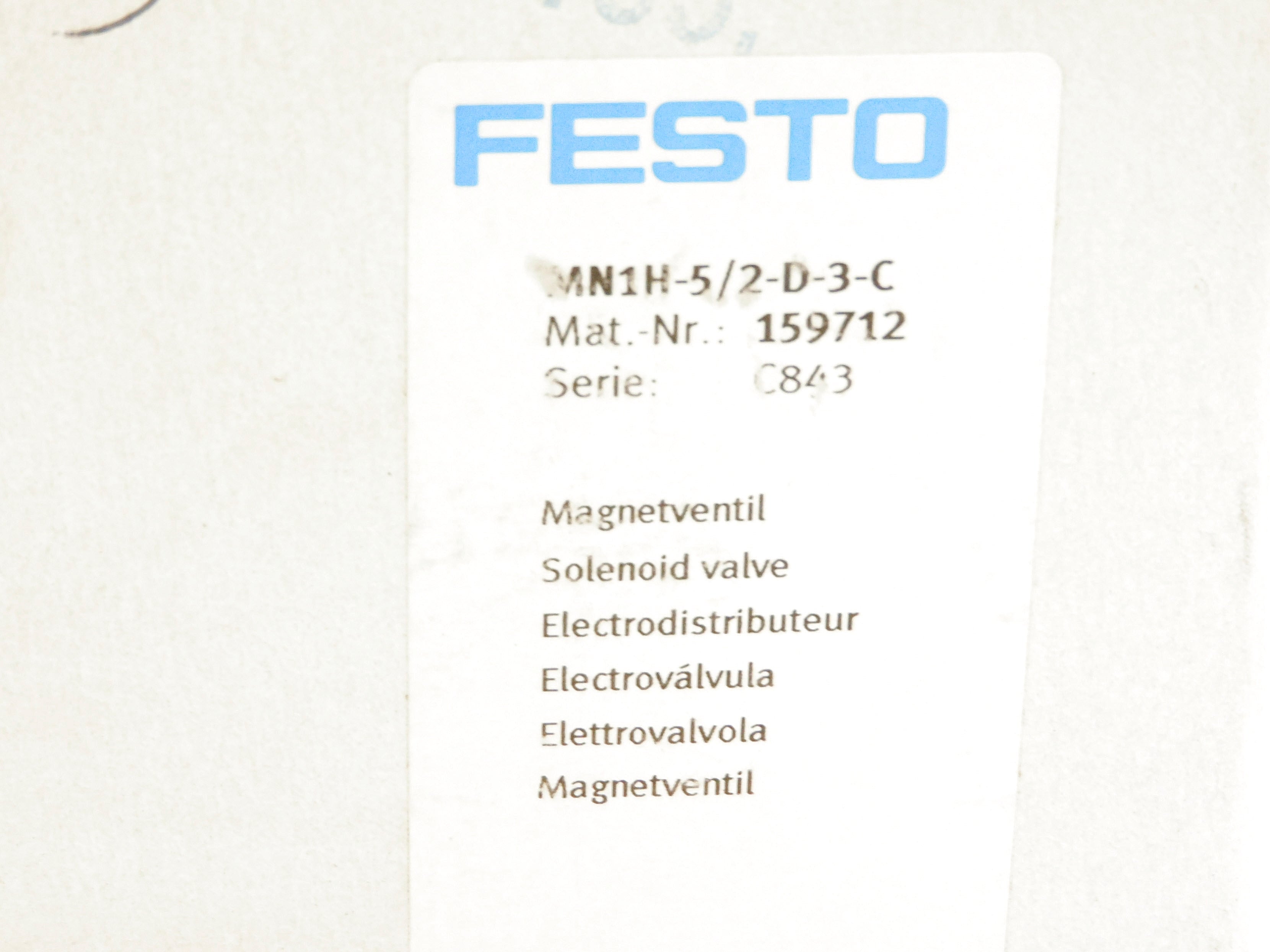 FESTO MN1H-5/2-D-3-C NSMP
