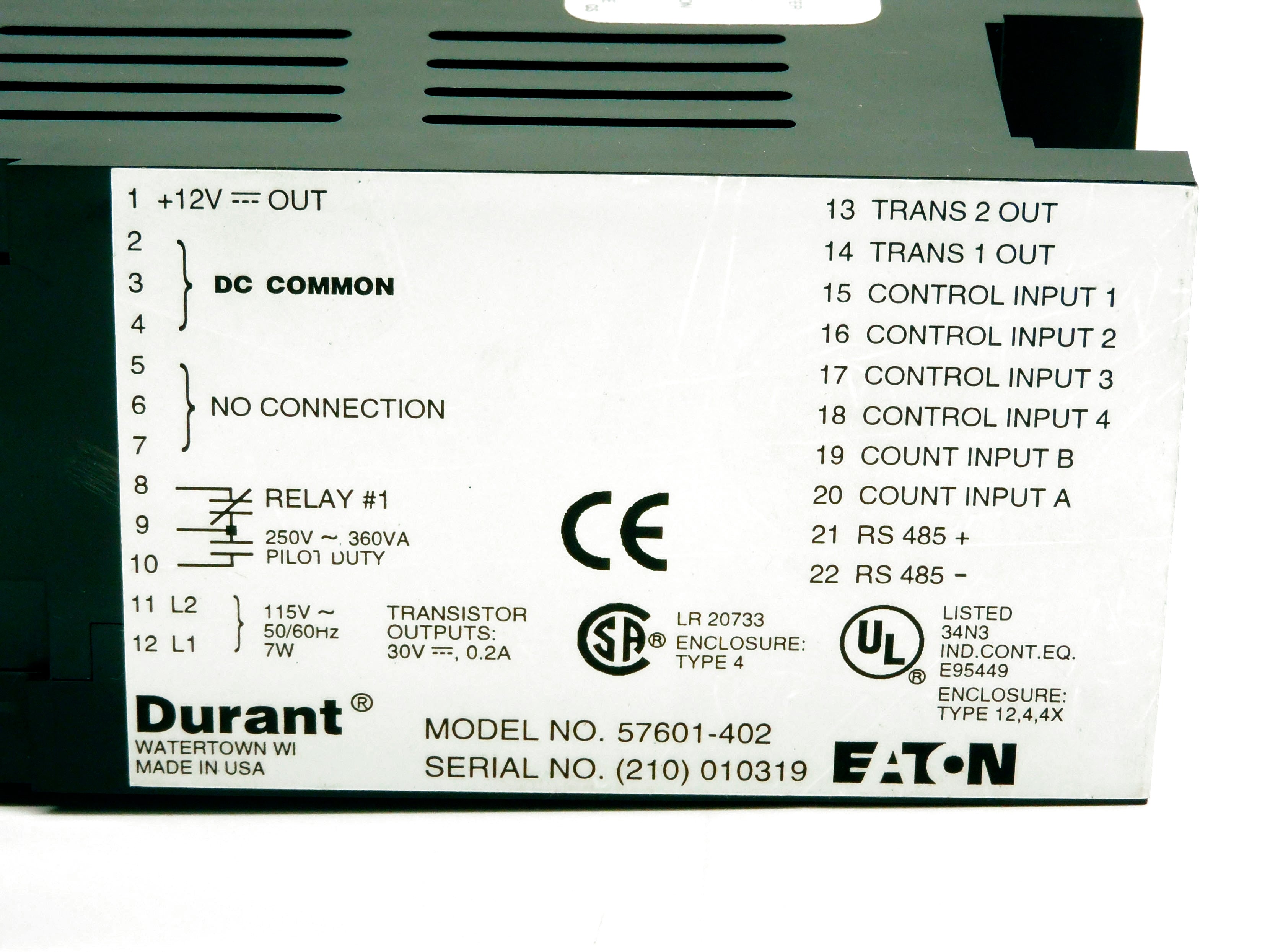 DURANT 57601-402 NSNP