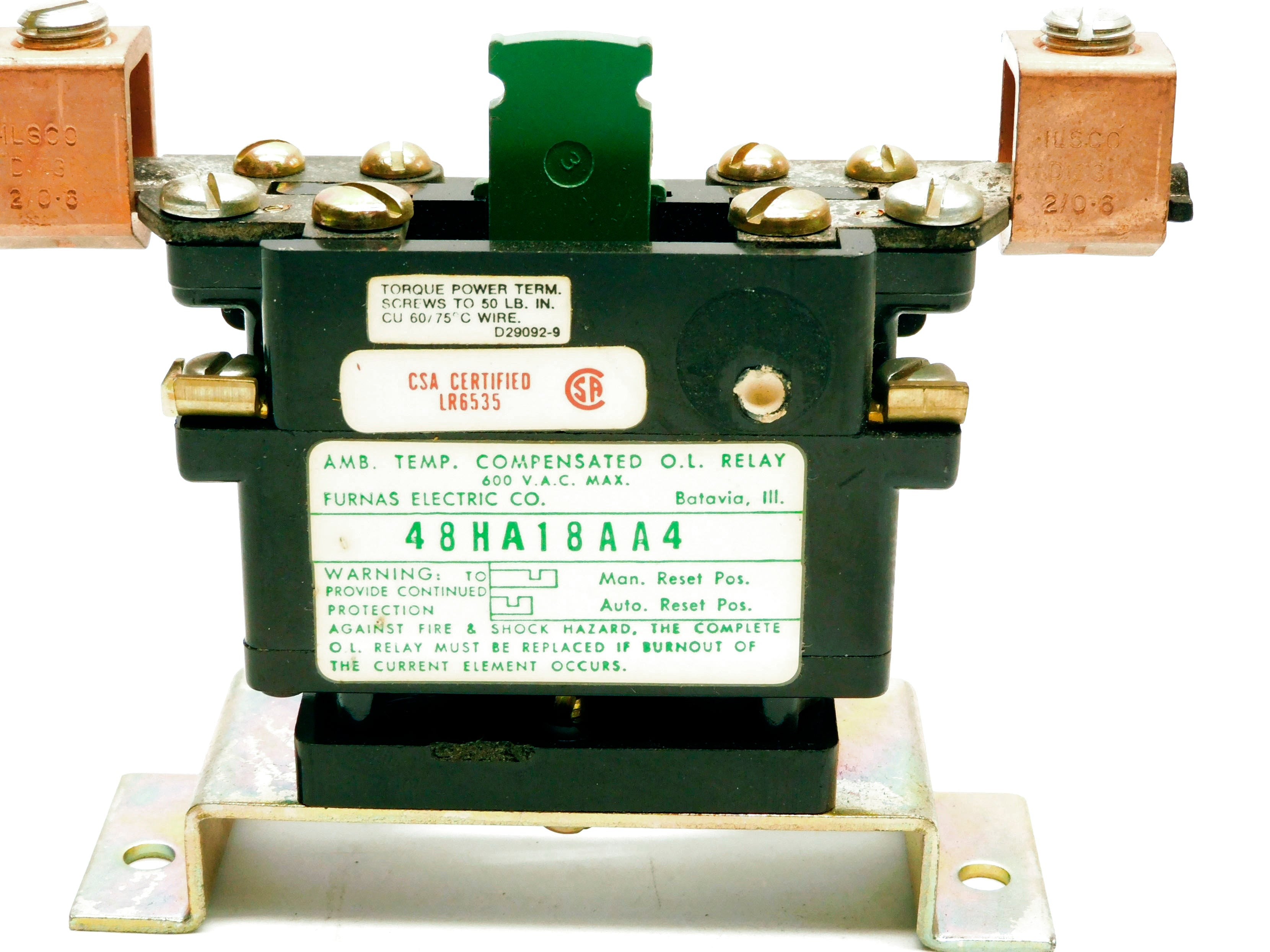 FURNAS 48HA18AA4 600VAC NSNP
