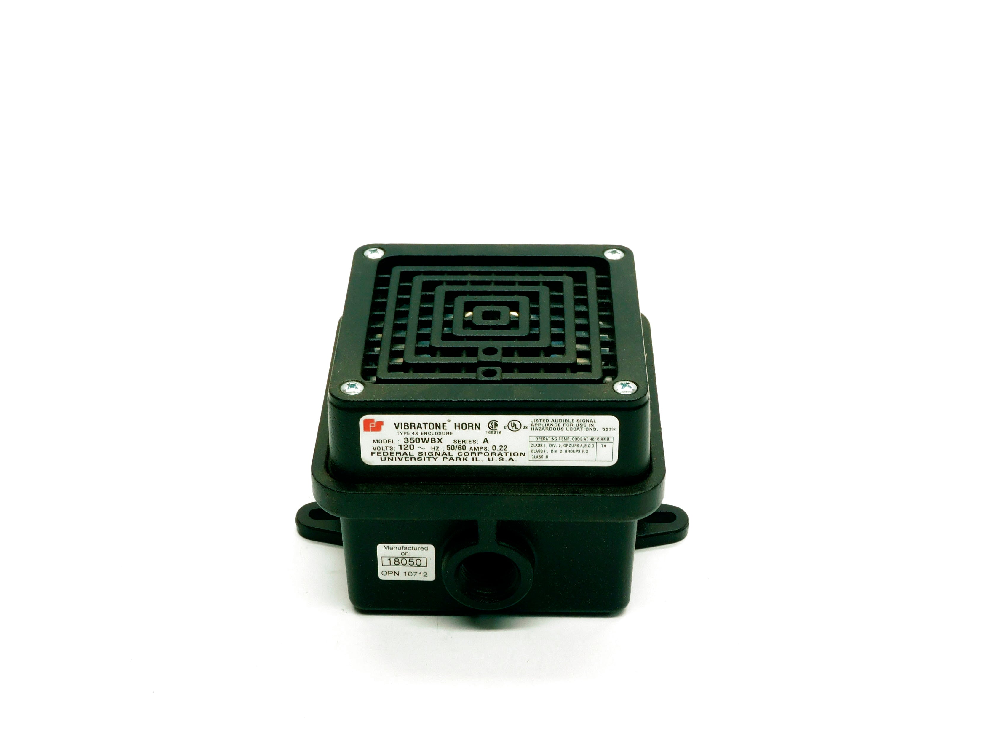 FEDERAL SIGNAL 350WBX SER. A NSNP