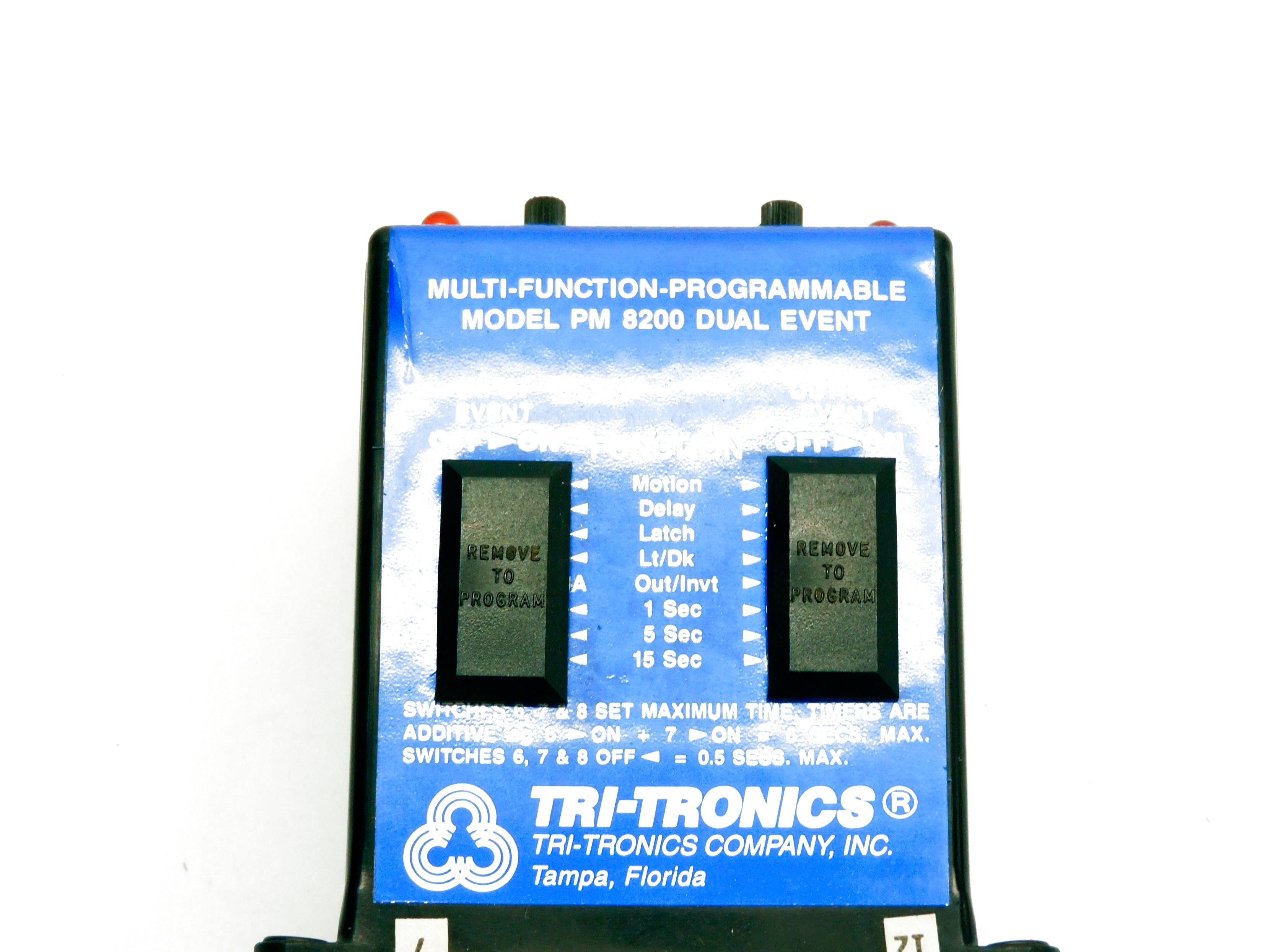 TRI-TRONICS PM8200 115VAC 15S UNMP