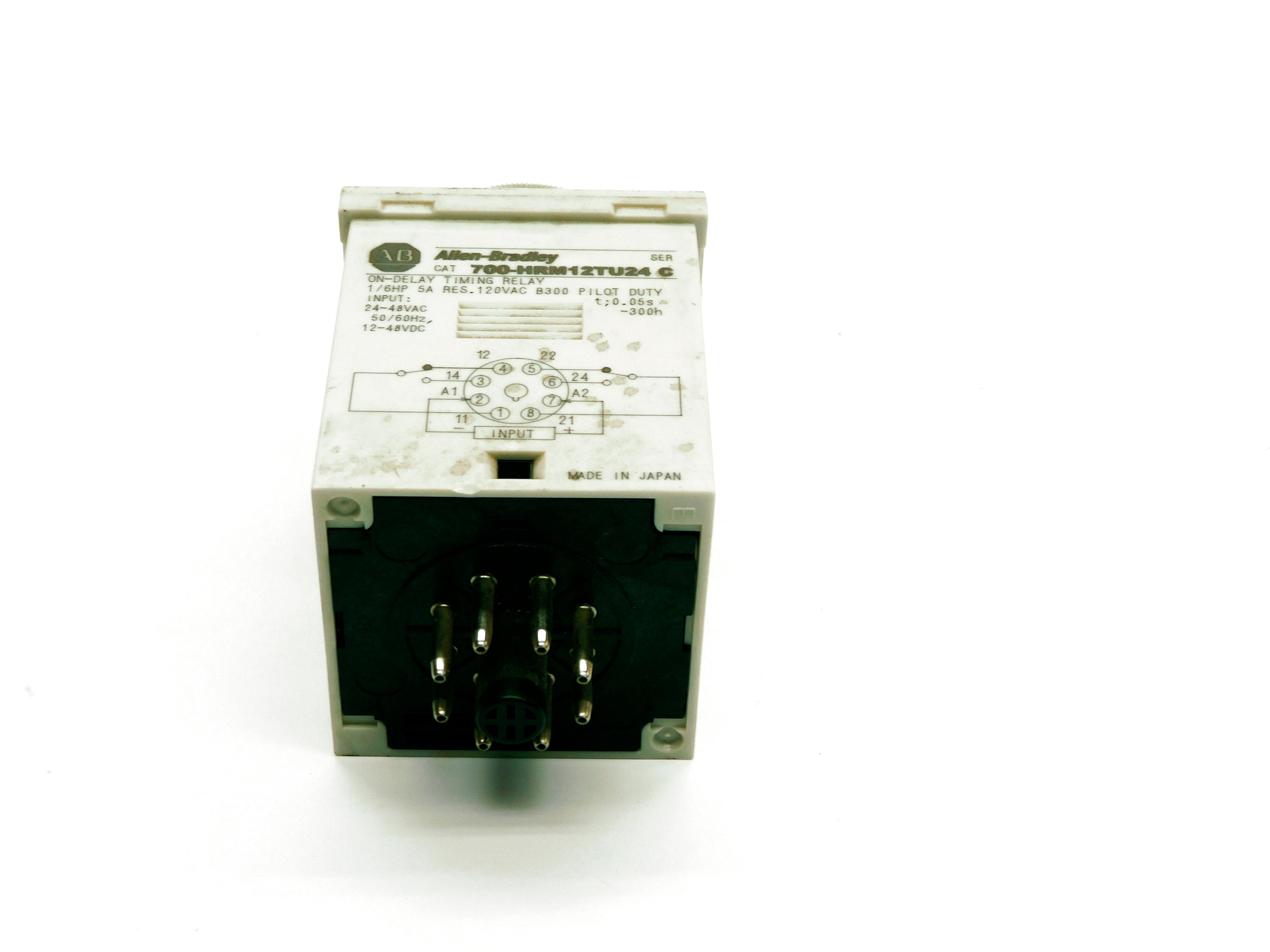 ALLEN BRADLEY 700-HRM12TU24 SER. C 120VAC 5A UNMP