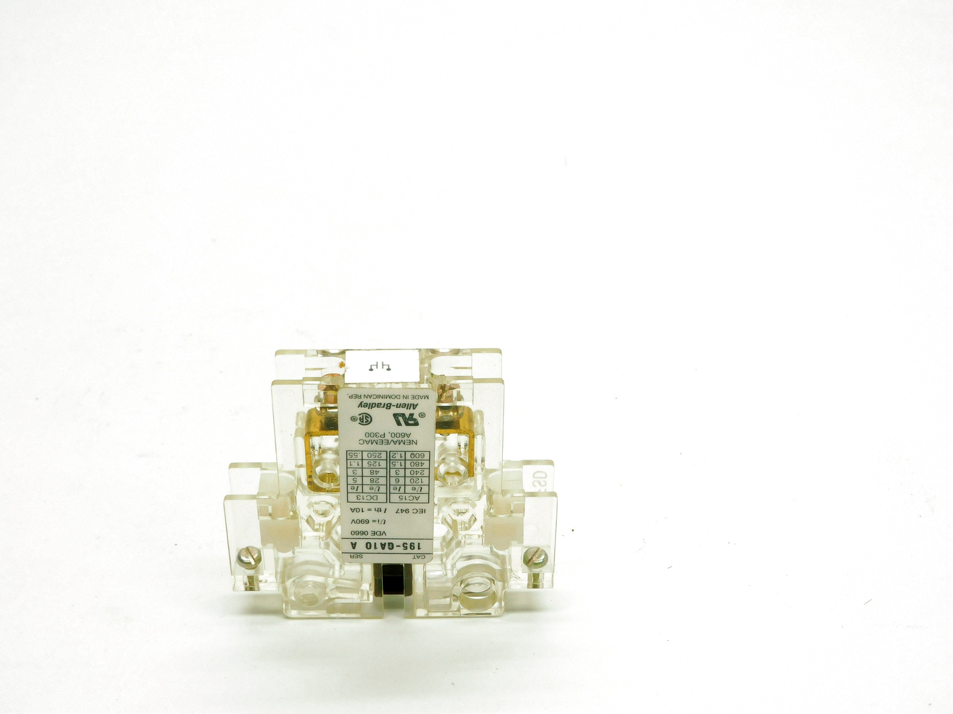 INDUSTRIAL SPARE PART 195-GA01 SER. A 600VAC 1.2A (GY/BL) NSMP
