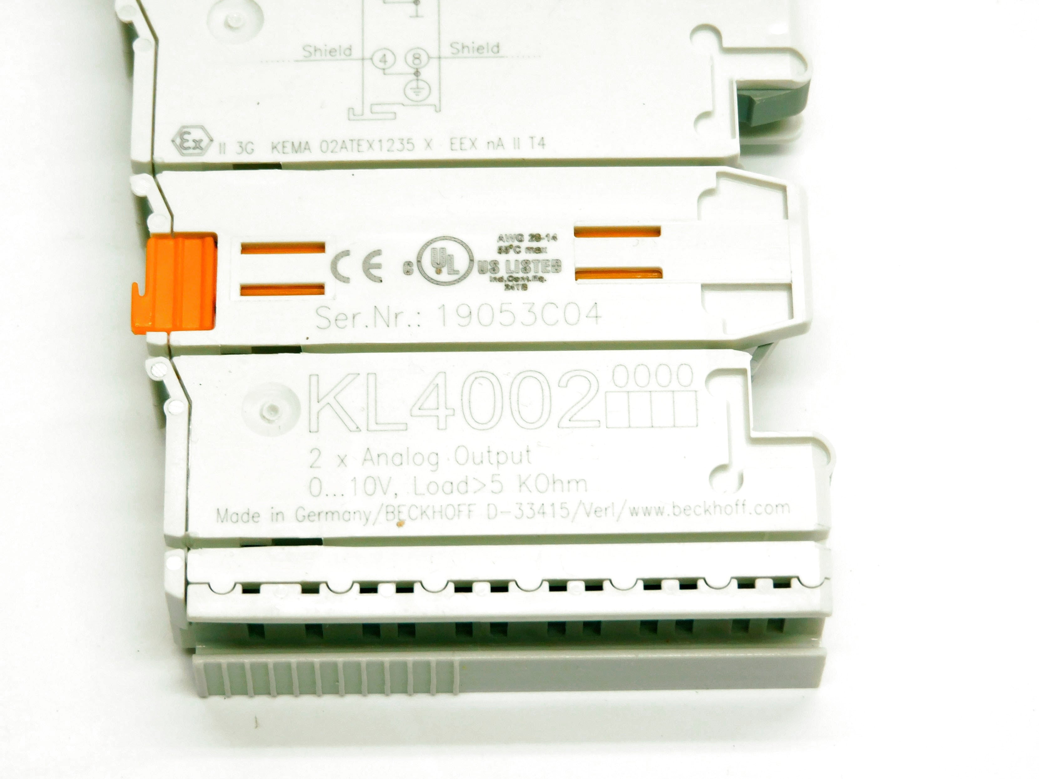 BECKHOFF KL4002 NSNP
