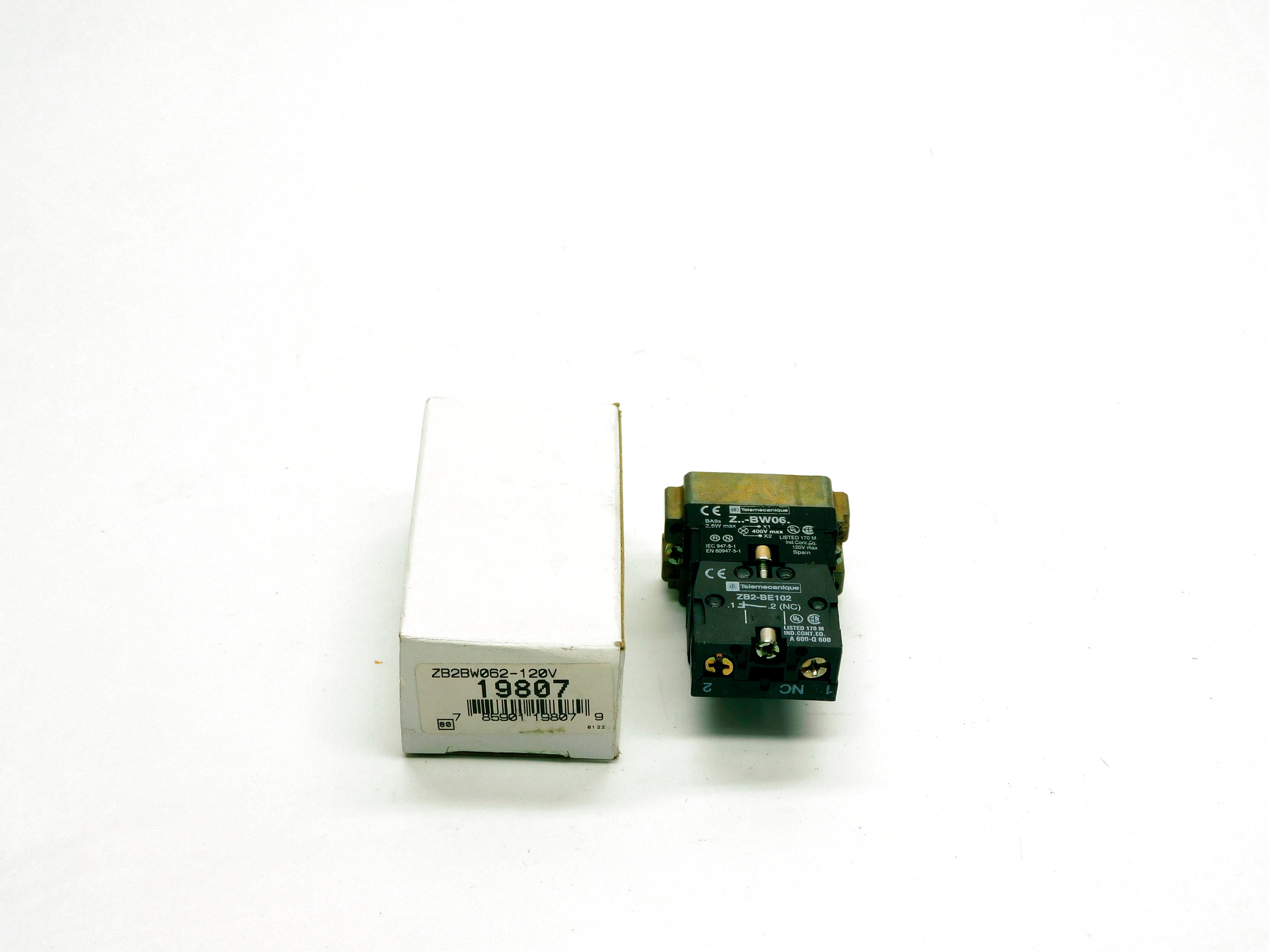 TELEMECANIQUE ZB2BW062-120V NSMP