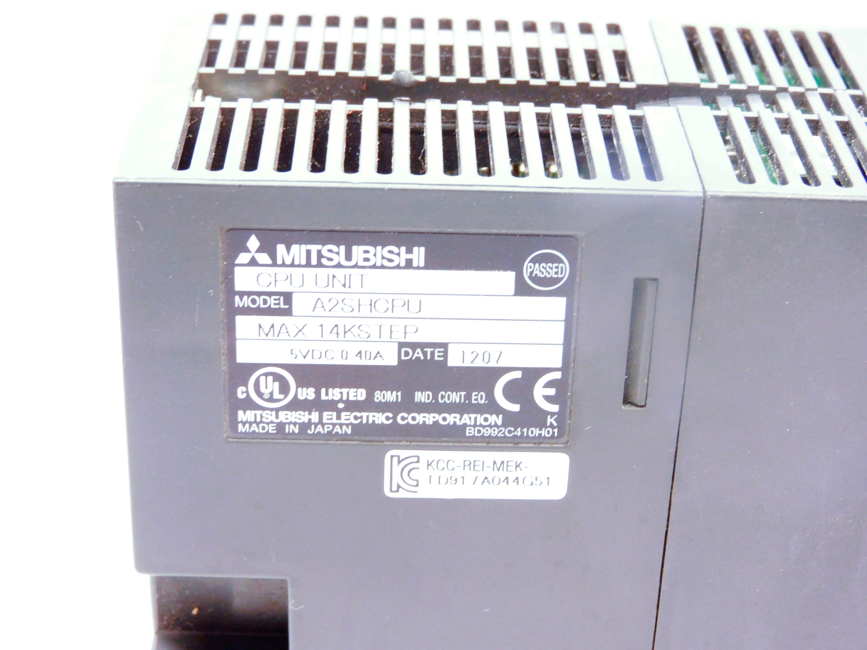 MITSUBISHI A2SHCPU (NO KEY) (AS PICTURED) UNMP