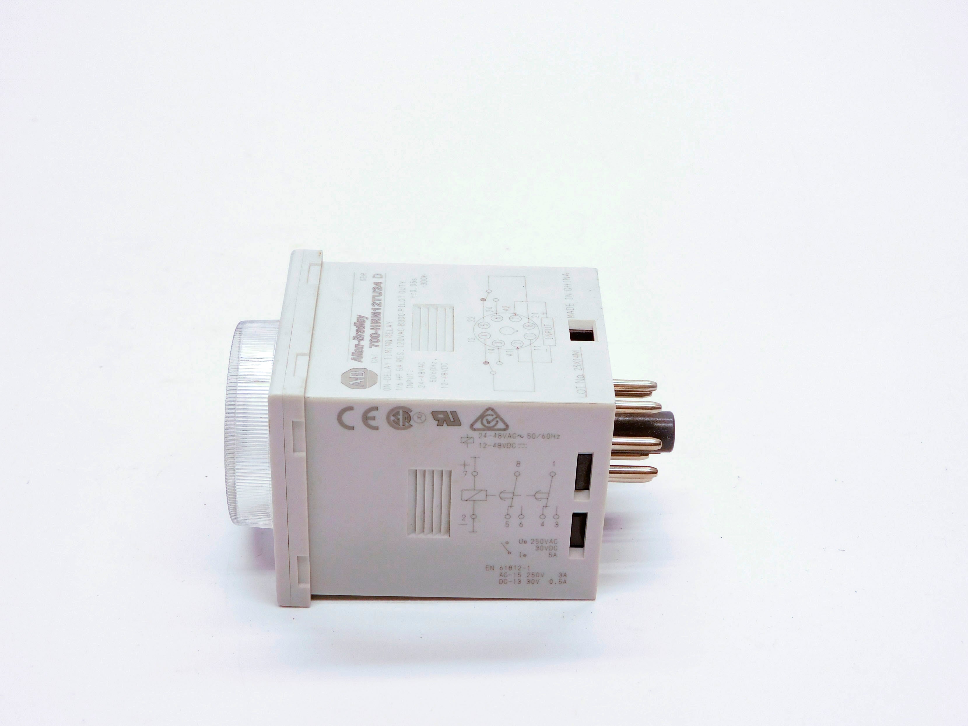 ALLEN BRADLEY 700-HRM12TU24 SER. D 120VAC 5A UNMP