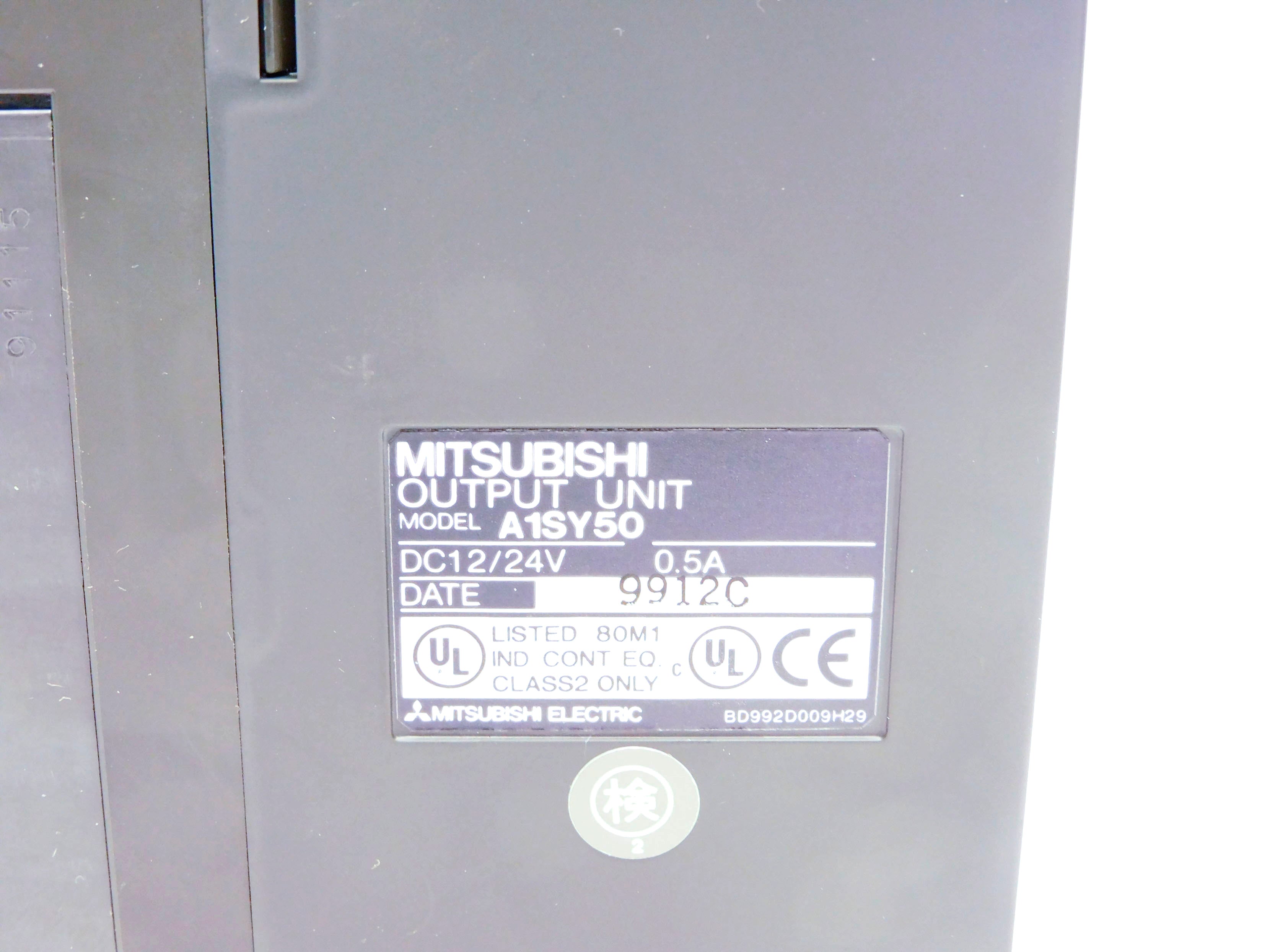 MITSUBISHI A1SY50 12/24VDC 0.5A NSMP