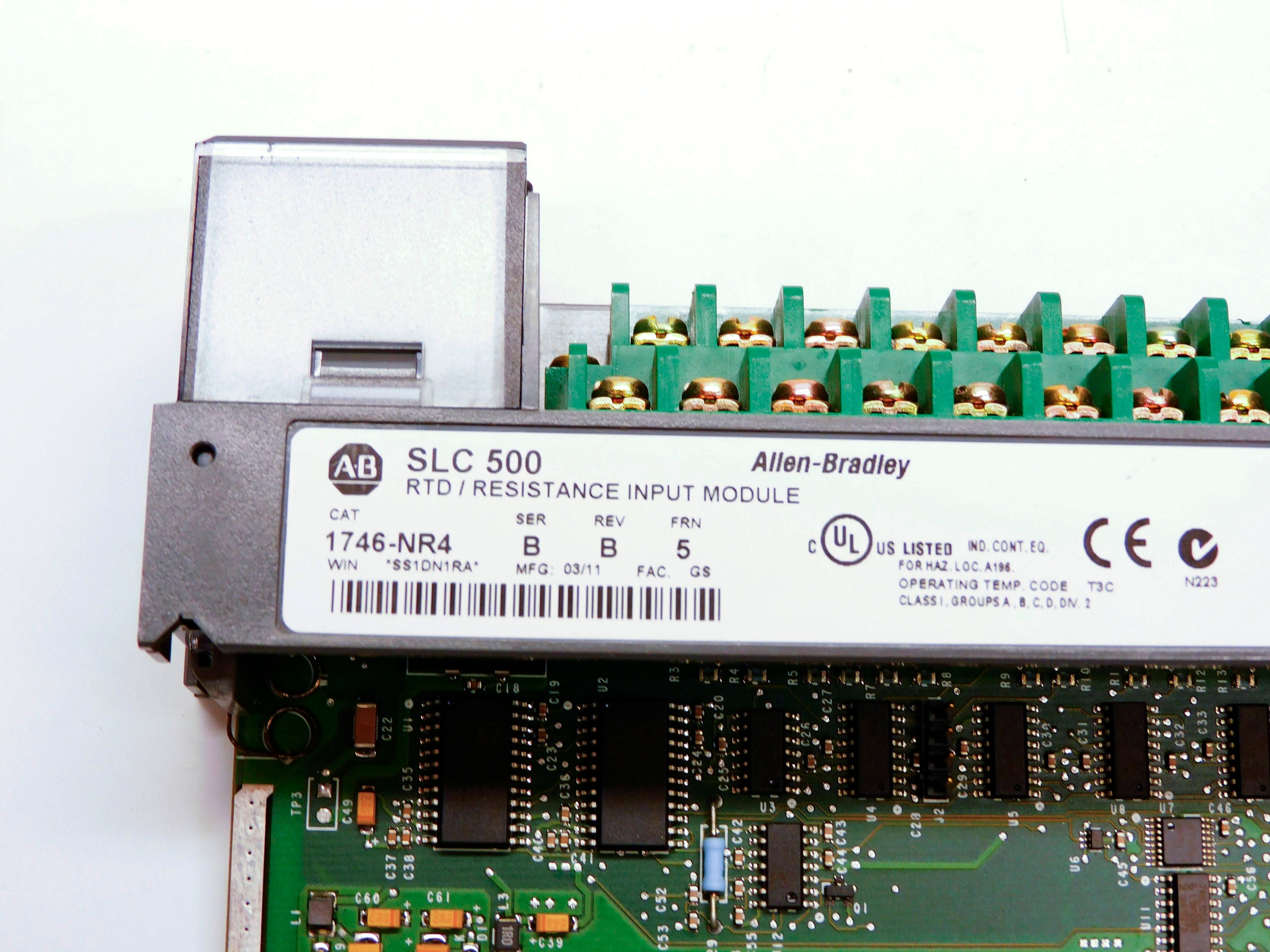 ALLEN BRADLEY 1746-NR4 SER. B F/W 5 (AS PICTURED) UNMP