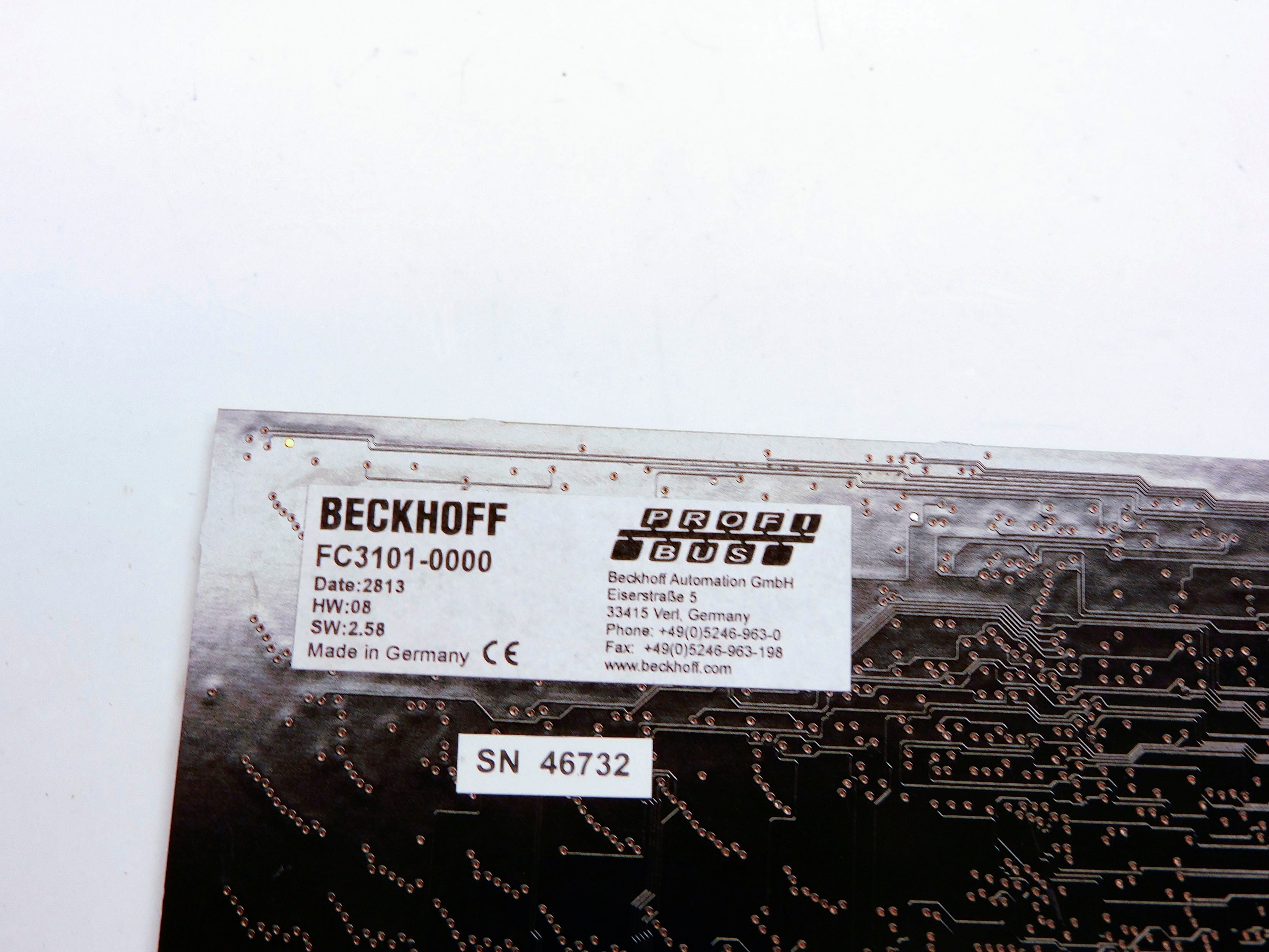 BECKOFF FC3101-0000 NSMP