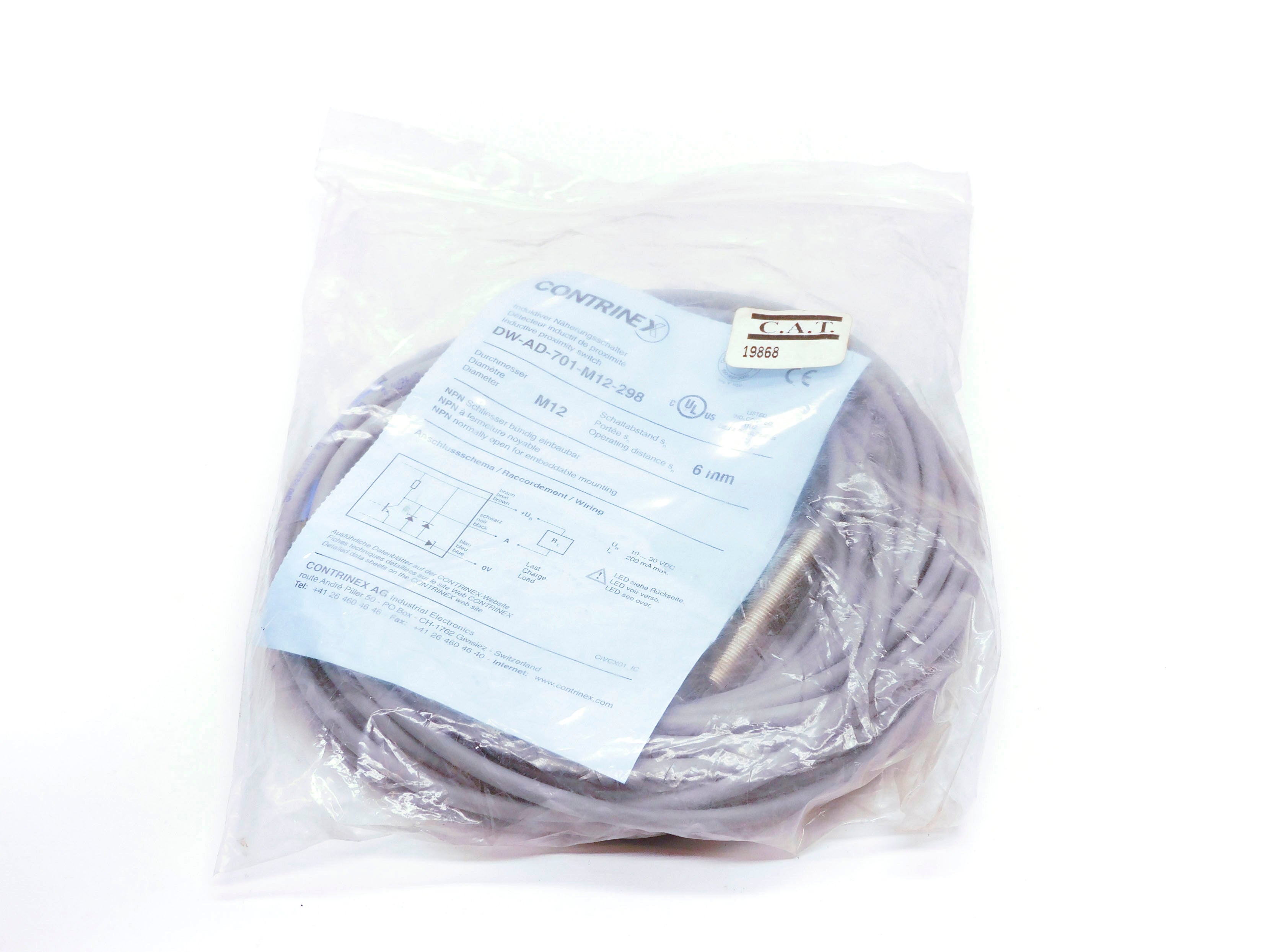 CONTRINEX DW-AD-701-M12-298 NSMP