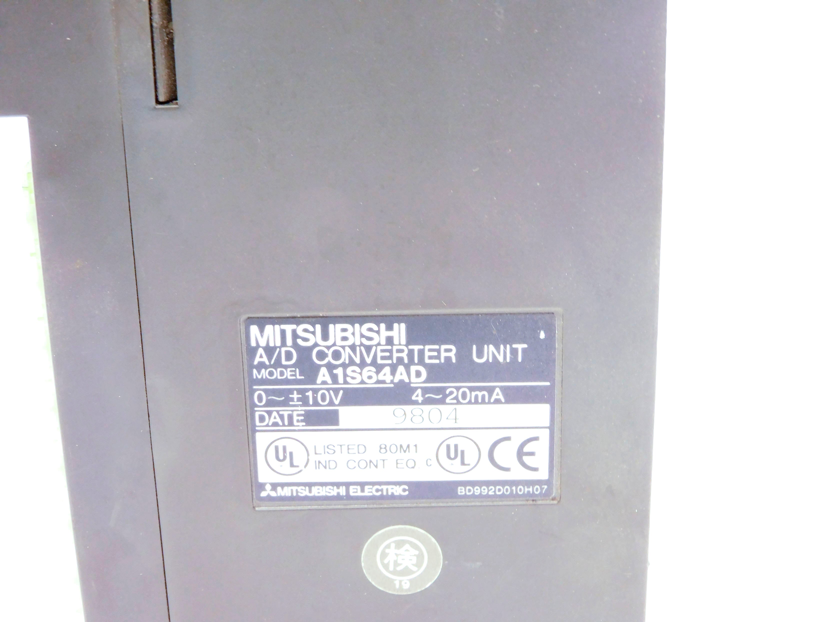 MITSUBISHI A1S64AD (0-+/-10V) (AS PICTURED) UNMP