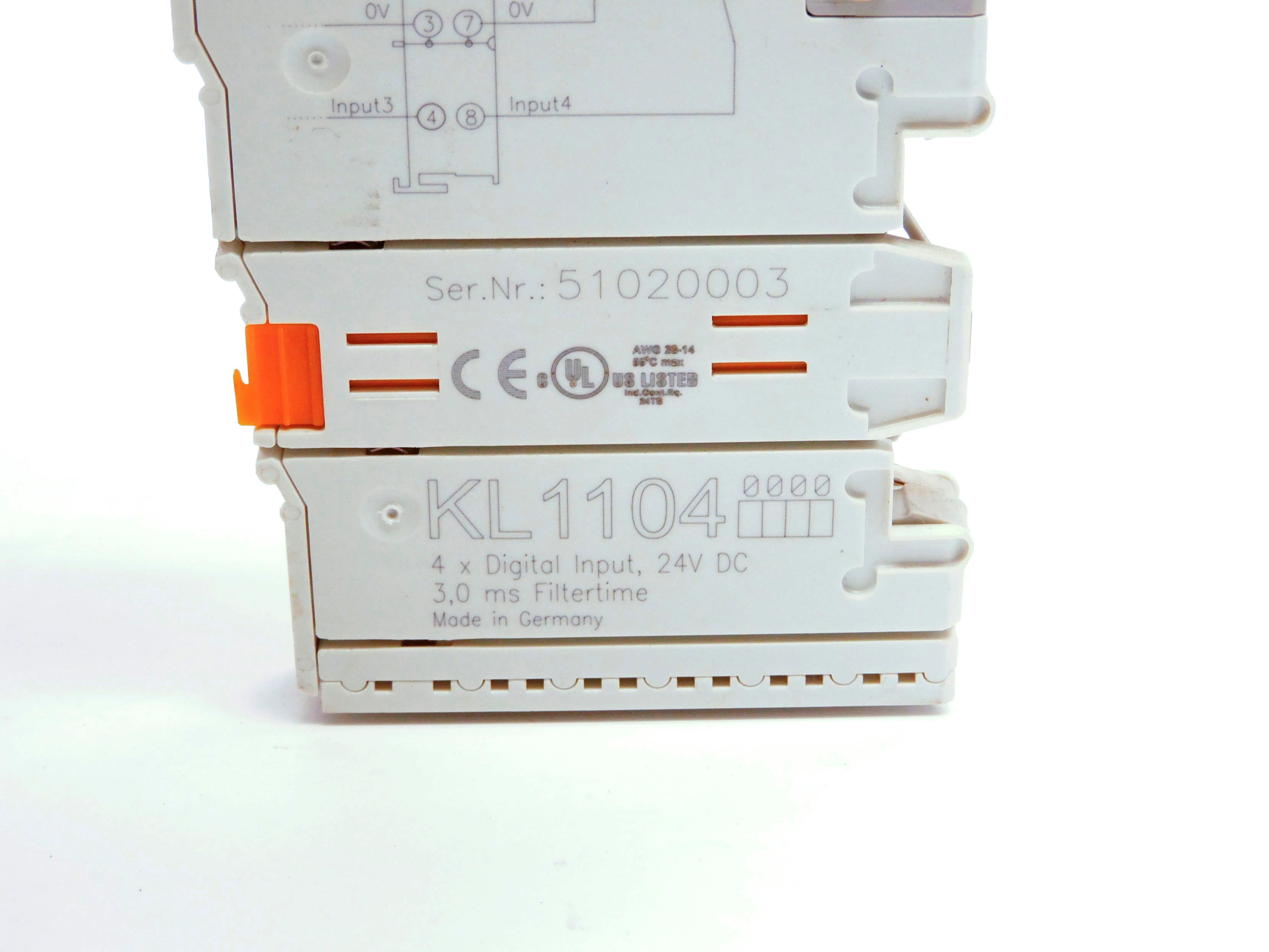 BECKHOFF KL1104 24VDC UNMP