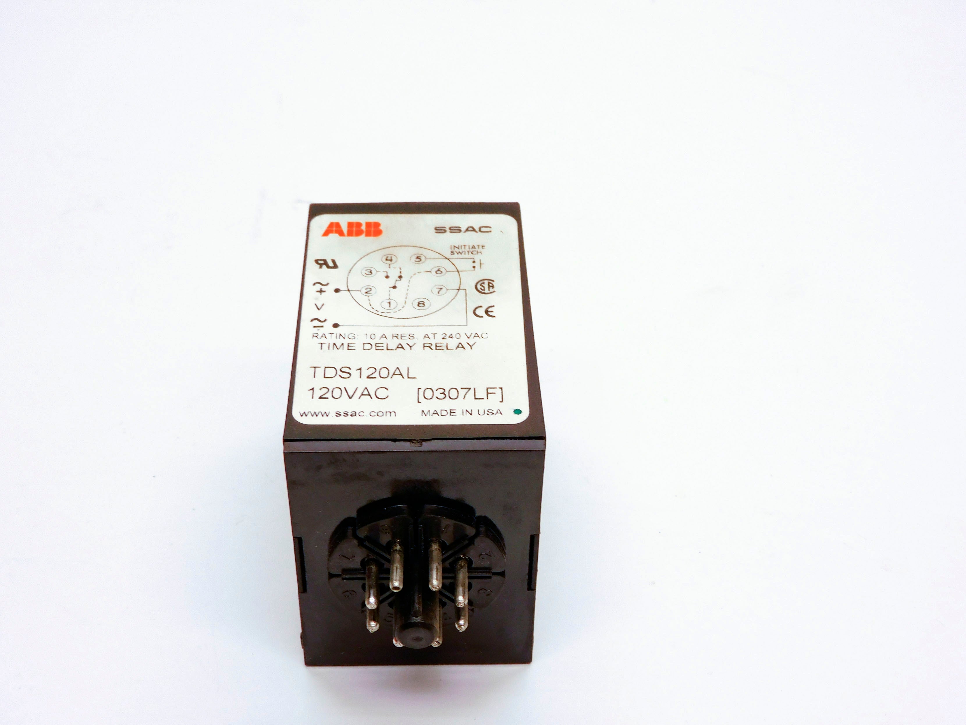 ABB TDS120AL 120VAC 10A UNMP
