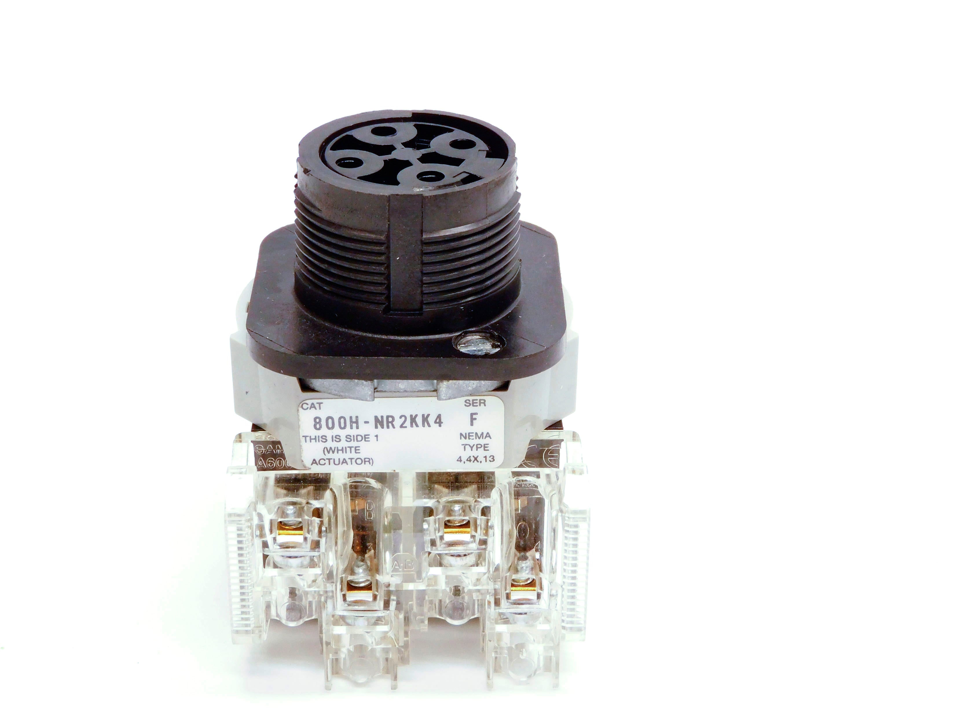 ALLEN BRADLEY 800H-NR2KK4 SER. F (WH) NSMP