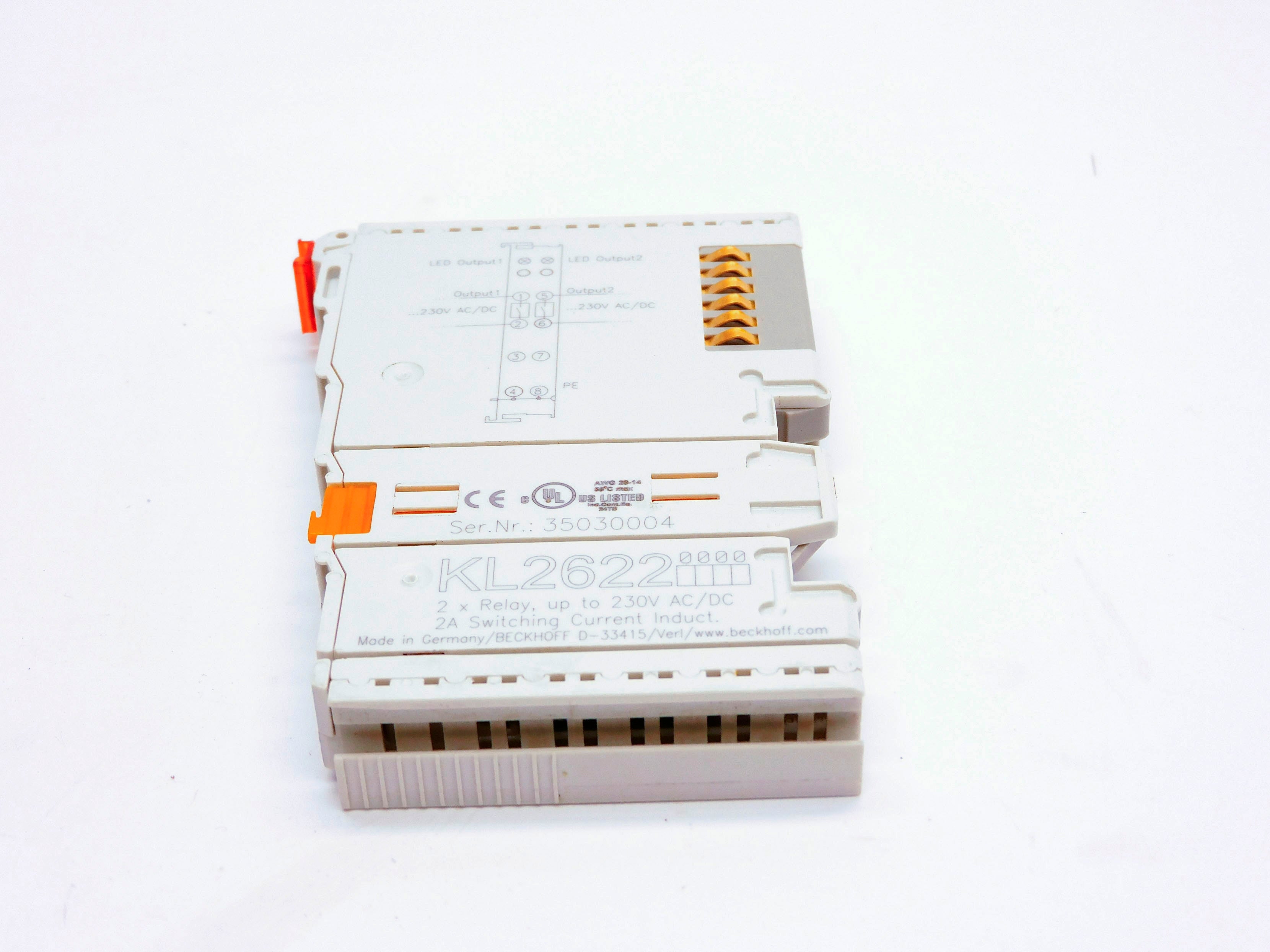 BECKHOFF KL2622 230V UNMP