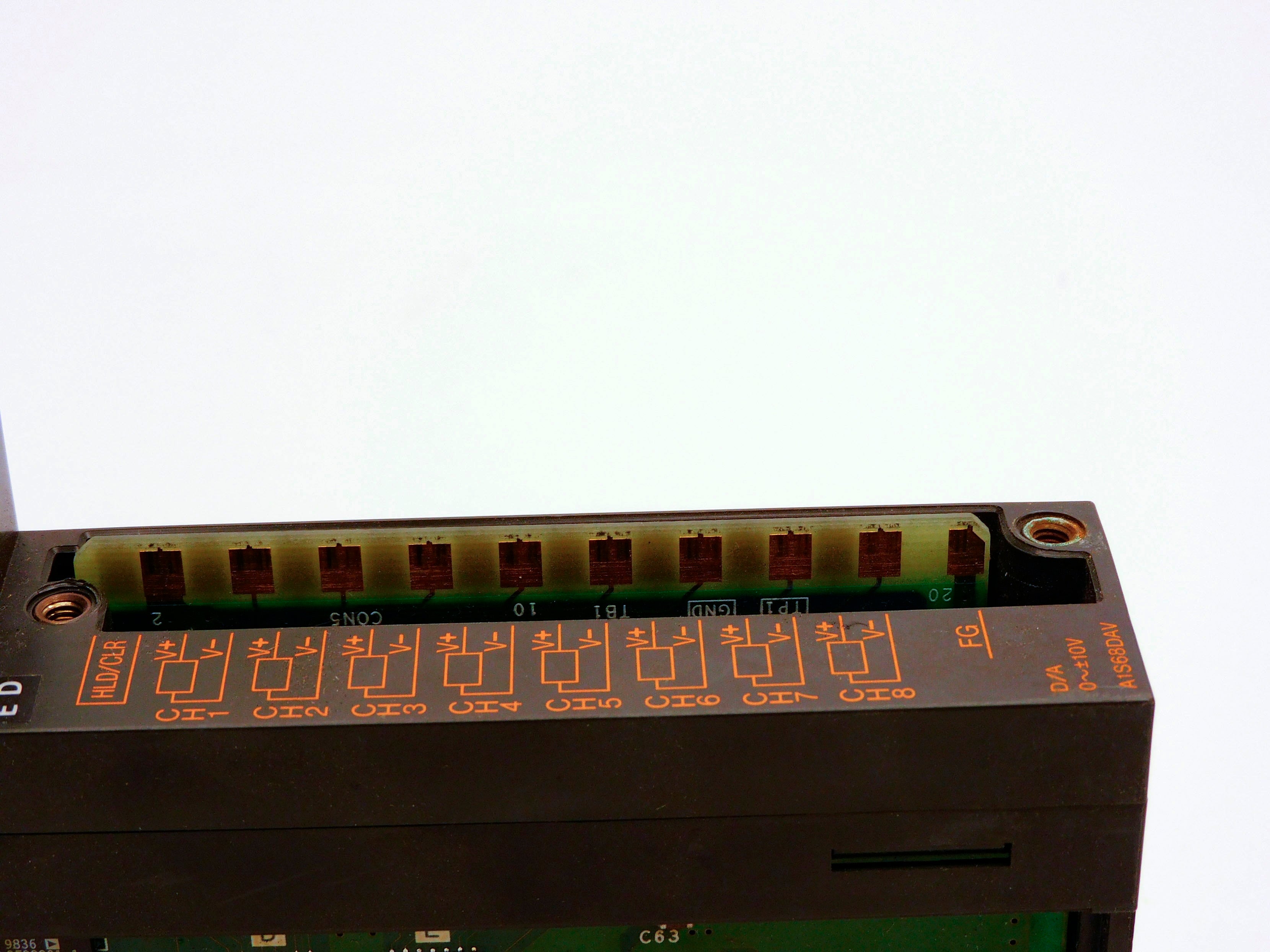 MITSUBISHI A1S68DAV (0-+/-10V) (AS PICTURED) UNMP
