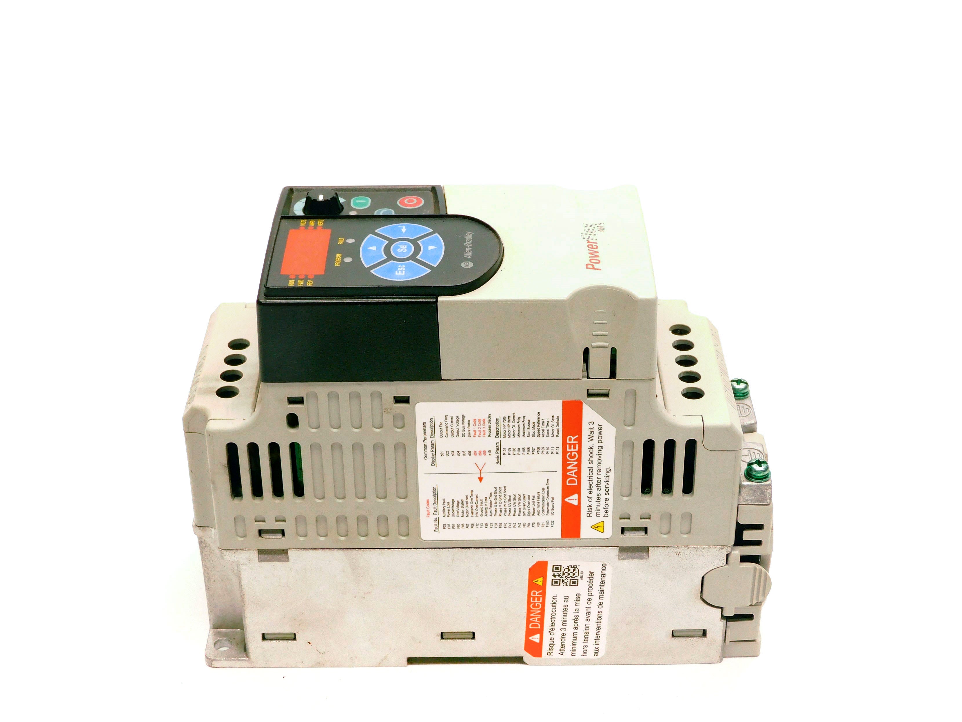 ALLEN BRADLEY 22F-B8P0N103 SER. A F/W 2.02 200-240V 9.5A UNMP