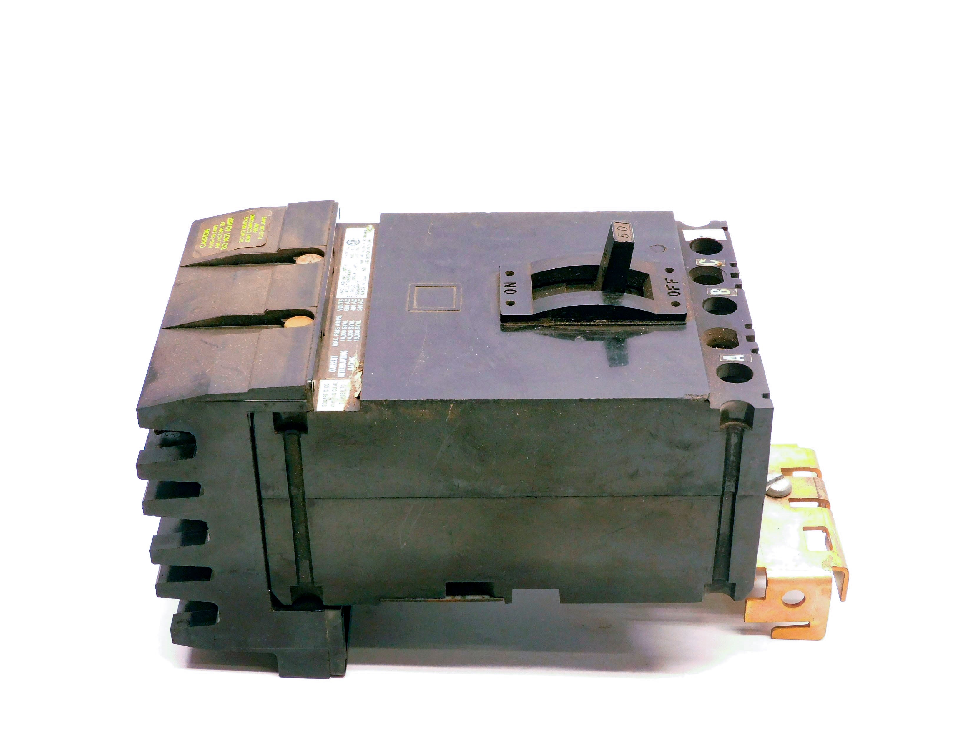 SQUARE D FA36050 50A 600V UNMP