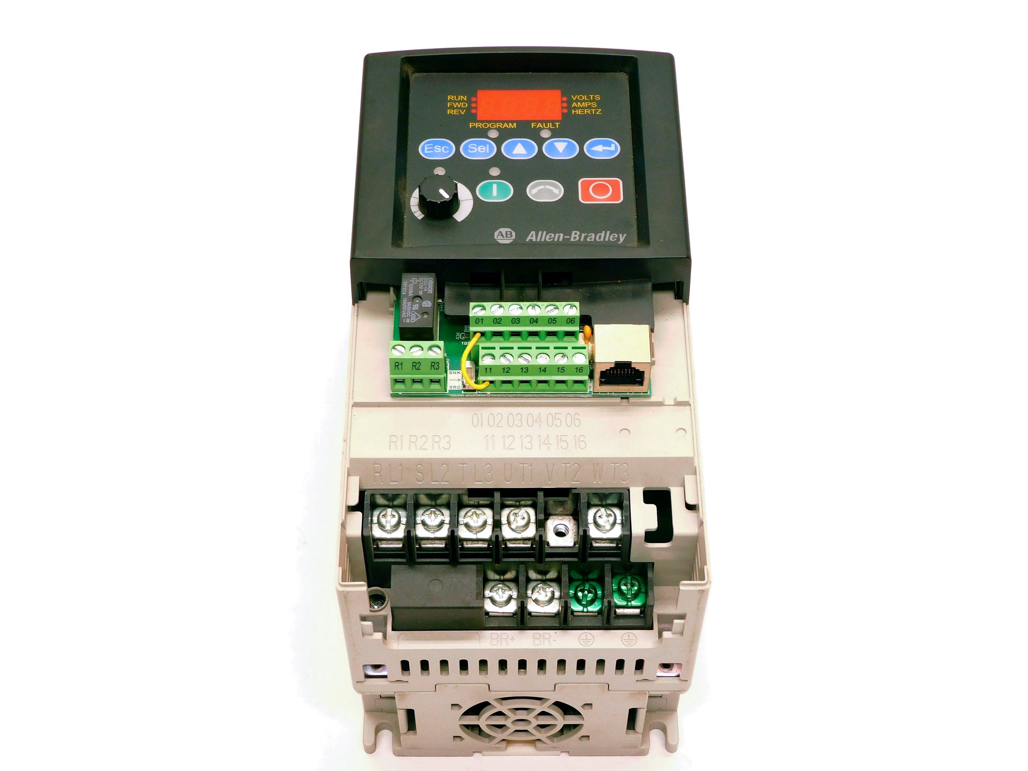 ALLEN BRADLEY 22A-B012N104 SER. A F/W 6.01 (AS PICTURED) UNMP