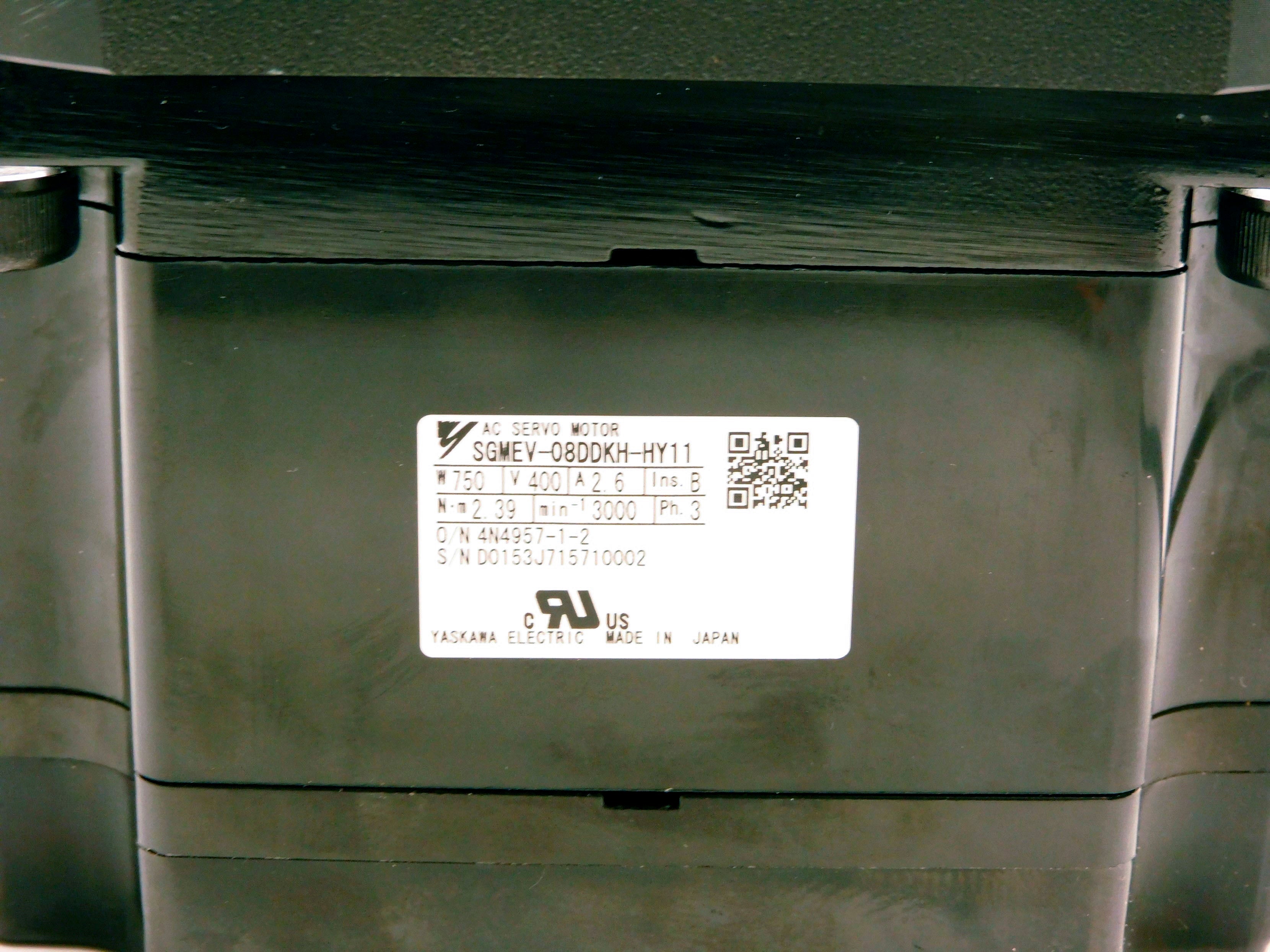 YASKAWA SGMEV-08DDKH-HY11 (AS PICTURED) NSNP
