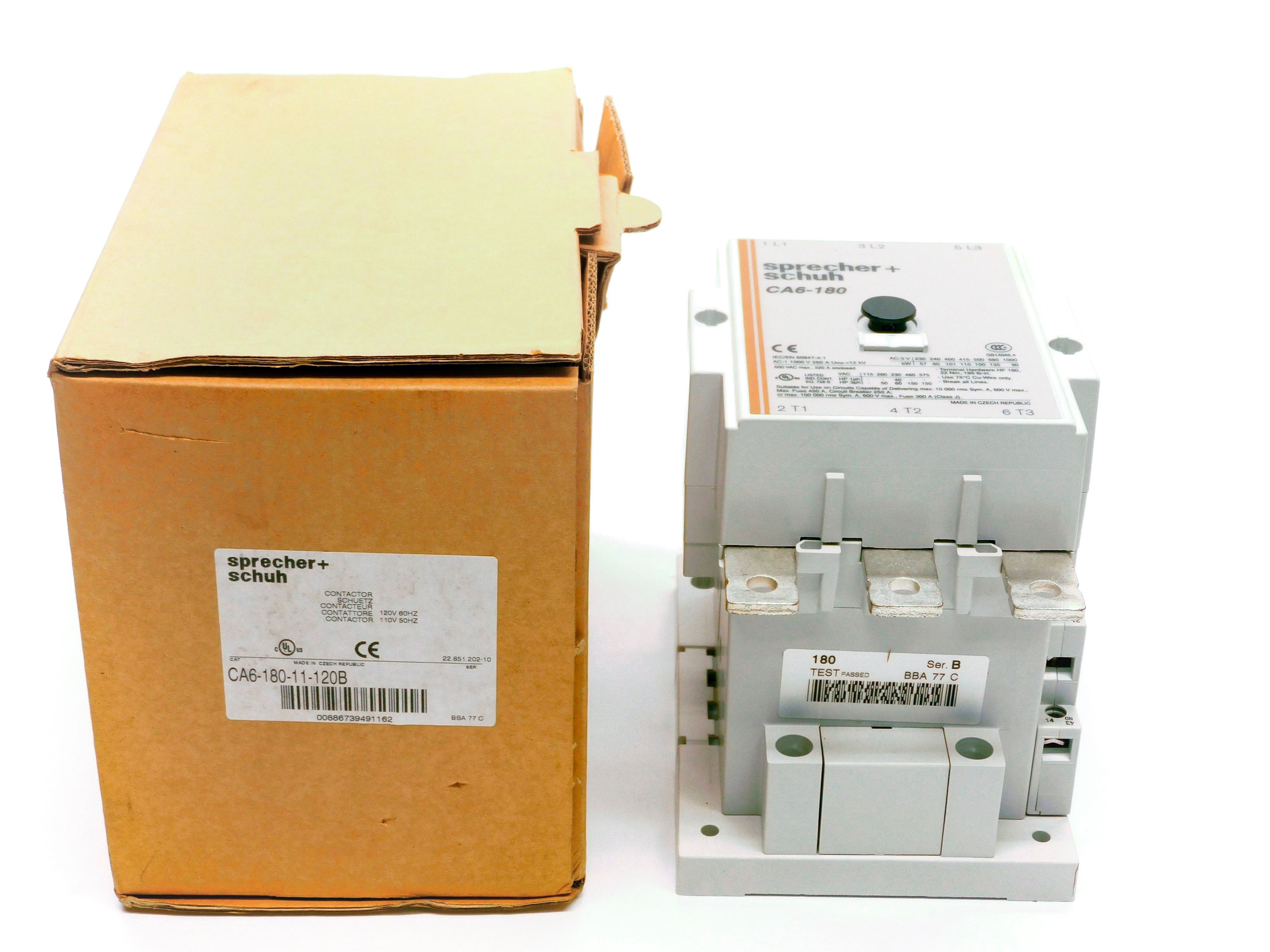 SPRECHER+SCHUH CA6-180-11-120B SER. B 120/110V NSMP