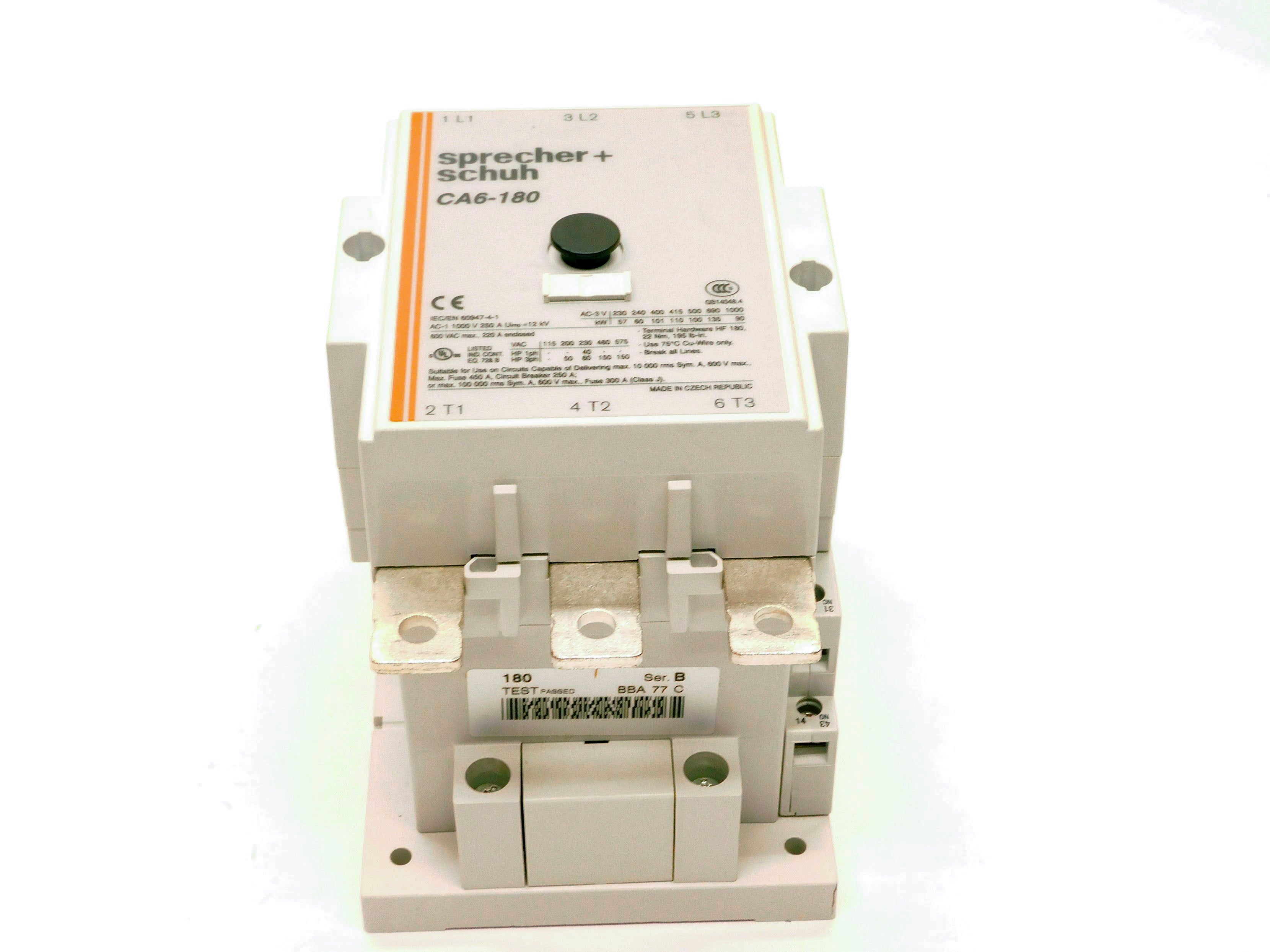 SPRECHER+SCHUH CA6-180-11-120B SER. B 120/110V NSMP