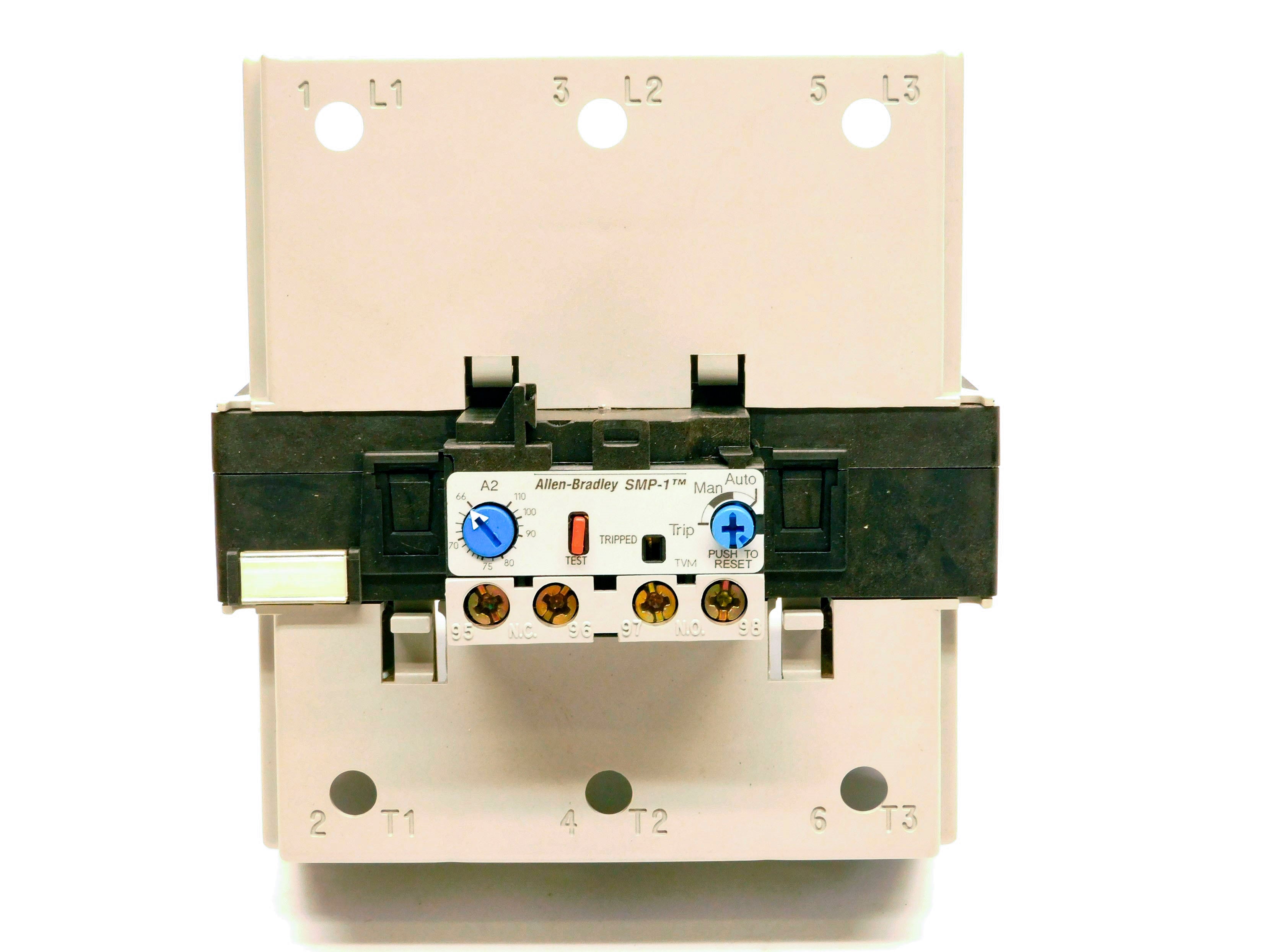 ALLEN BRADLEY 193-A4L7 SER. B 66-110A (BR/WH) NSMP