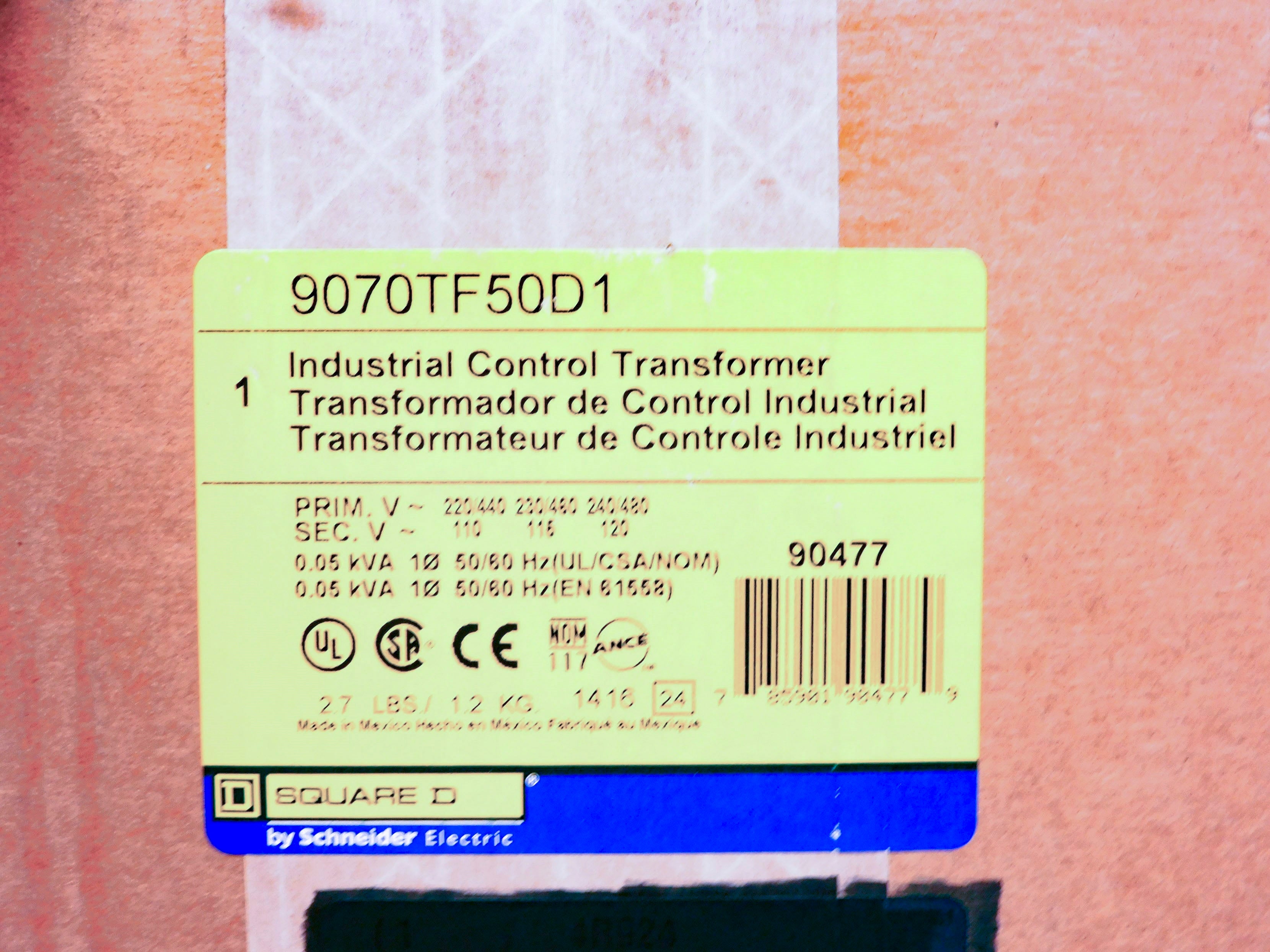 SQUARE 9070TF50D1 NSMP
