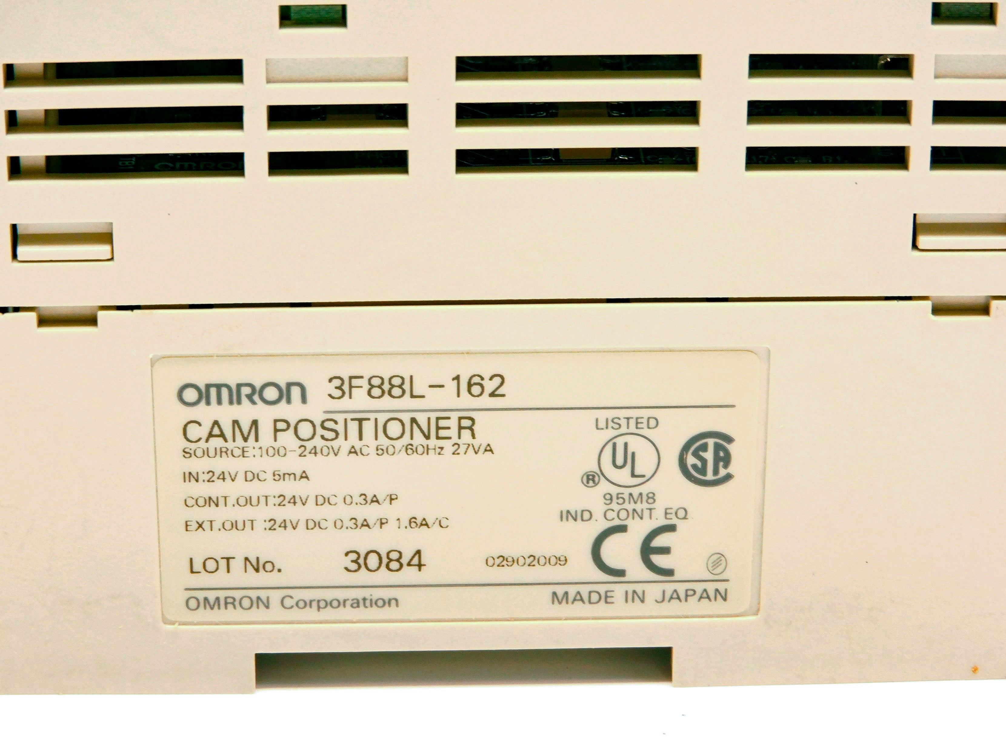 OMRON 3F88L-162 NSMP