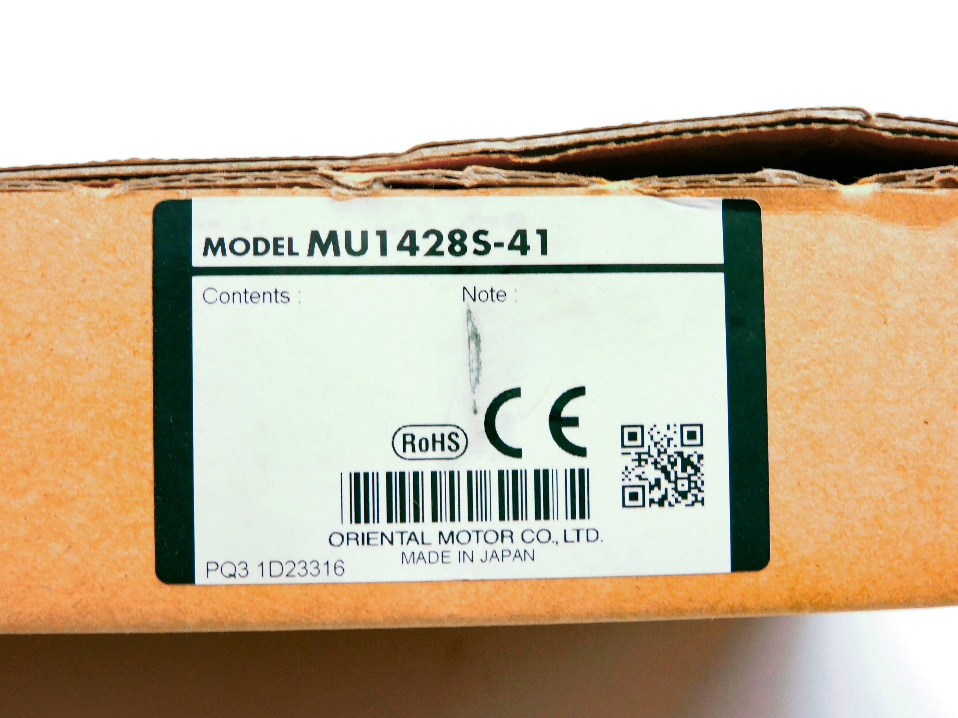 ORIENTAL MOTOR MU1428S-41 NSMP