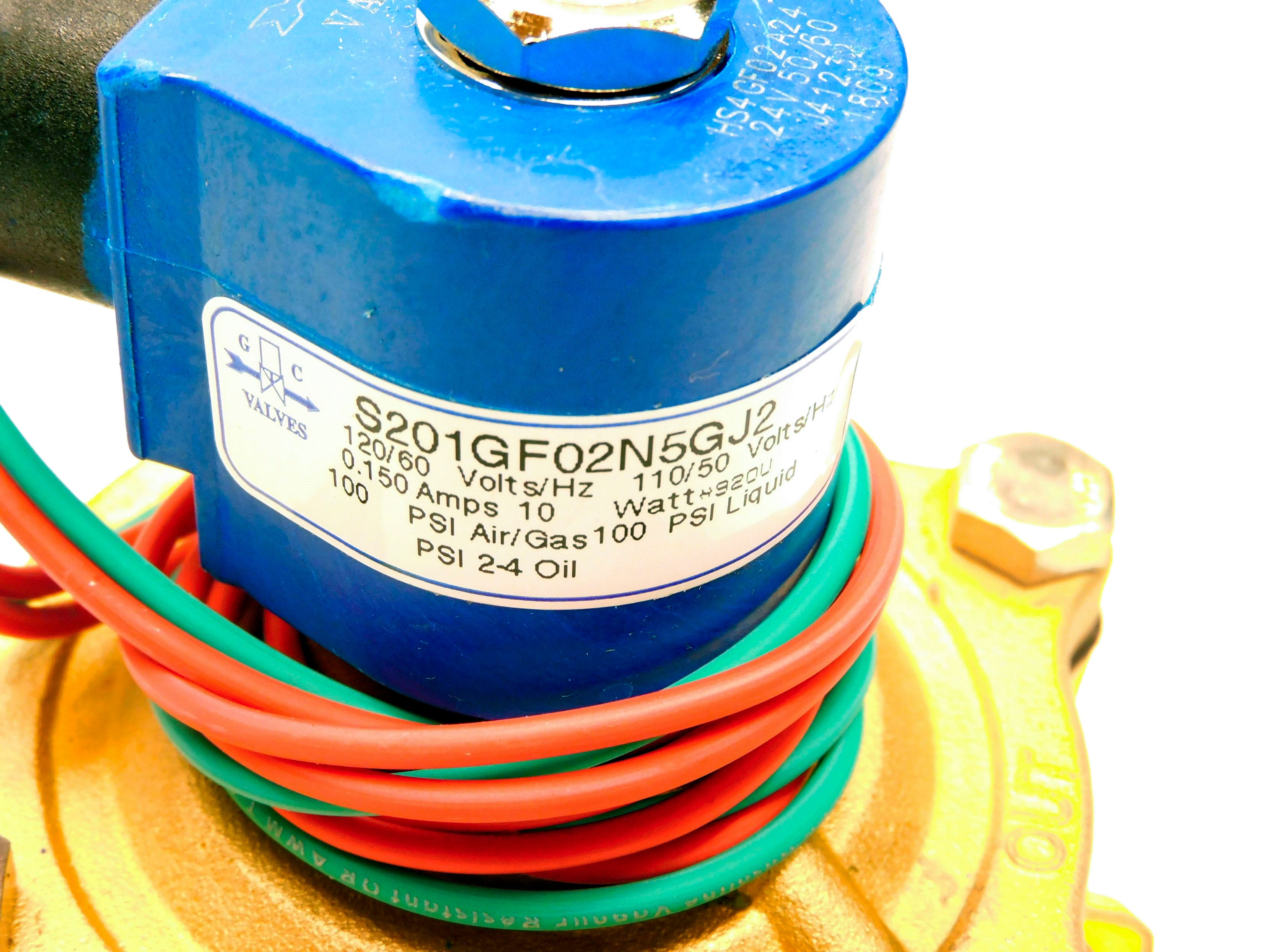GC VALVES S201GF02N5GJ2 110/50 120/60 NSMP