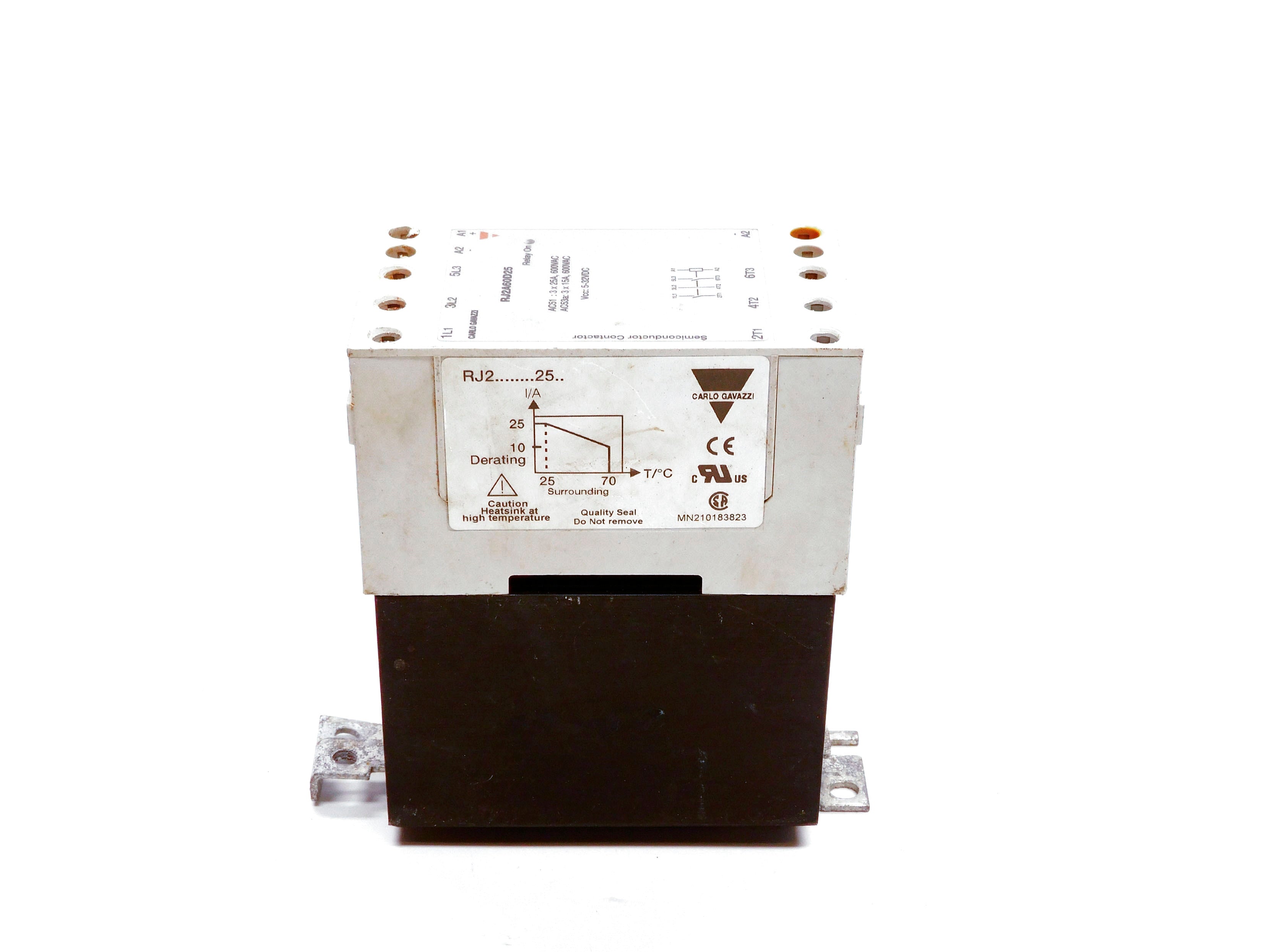CARLO GAVAZZI RJ2A60D25 600VAC (AS PICTURED) UNMP