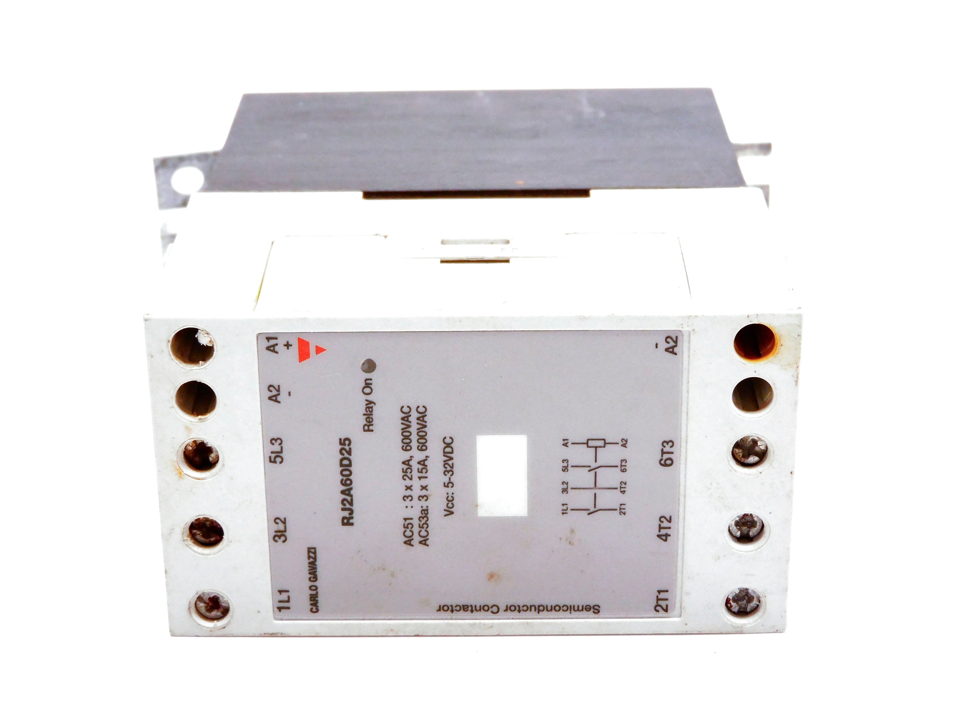 CARLO GAVAZZI RJ2A60D25 600VAC (AS PICTURED) UNMP