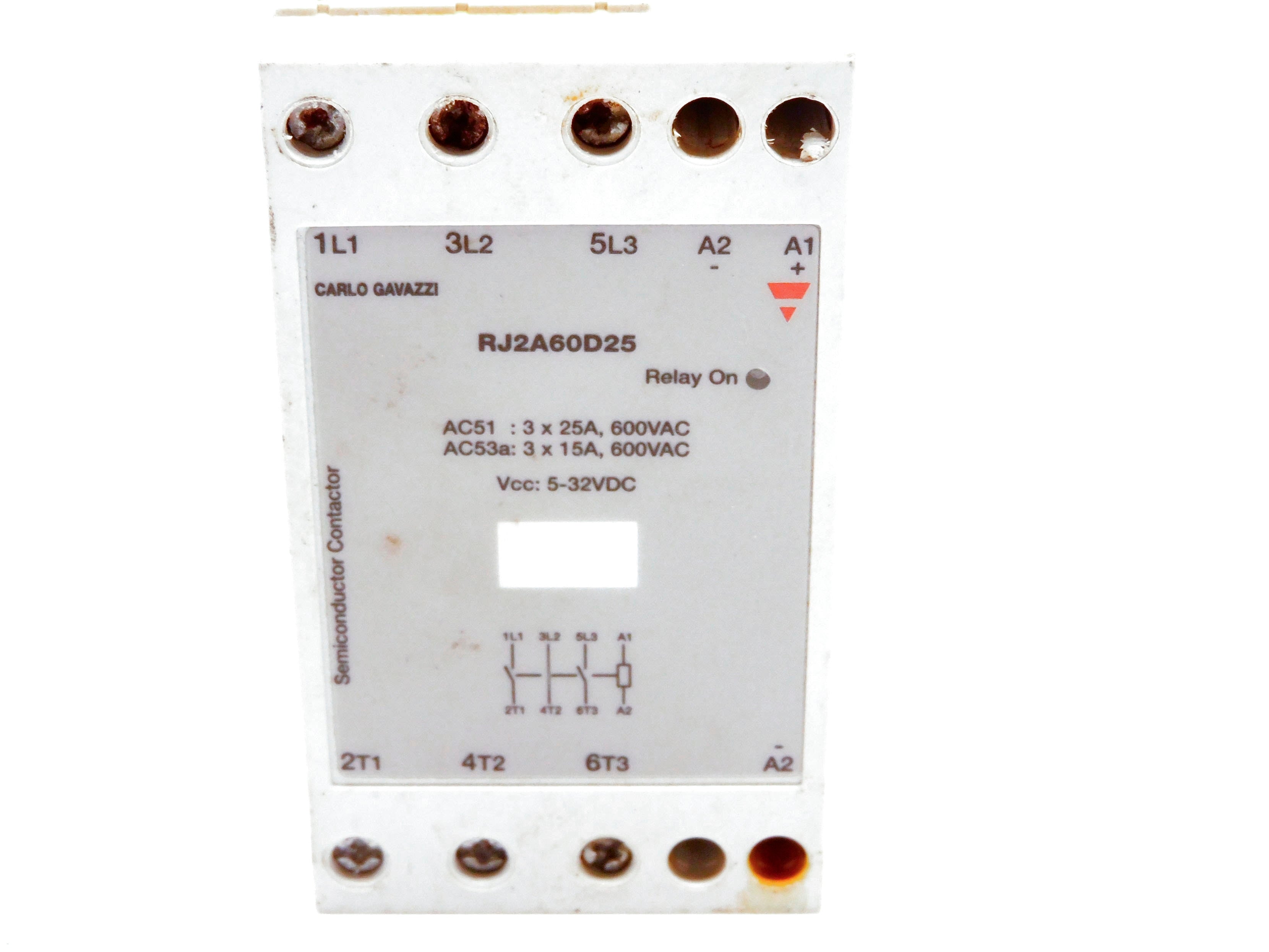 CARLO GAVAZZI RJ2A60D25 600VAC (AS PICTURED) UNMP