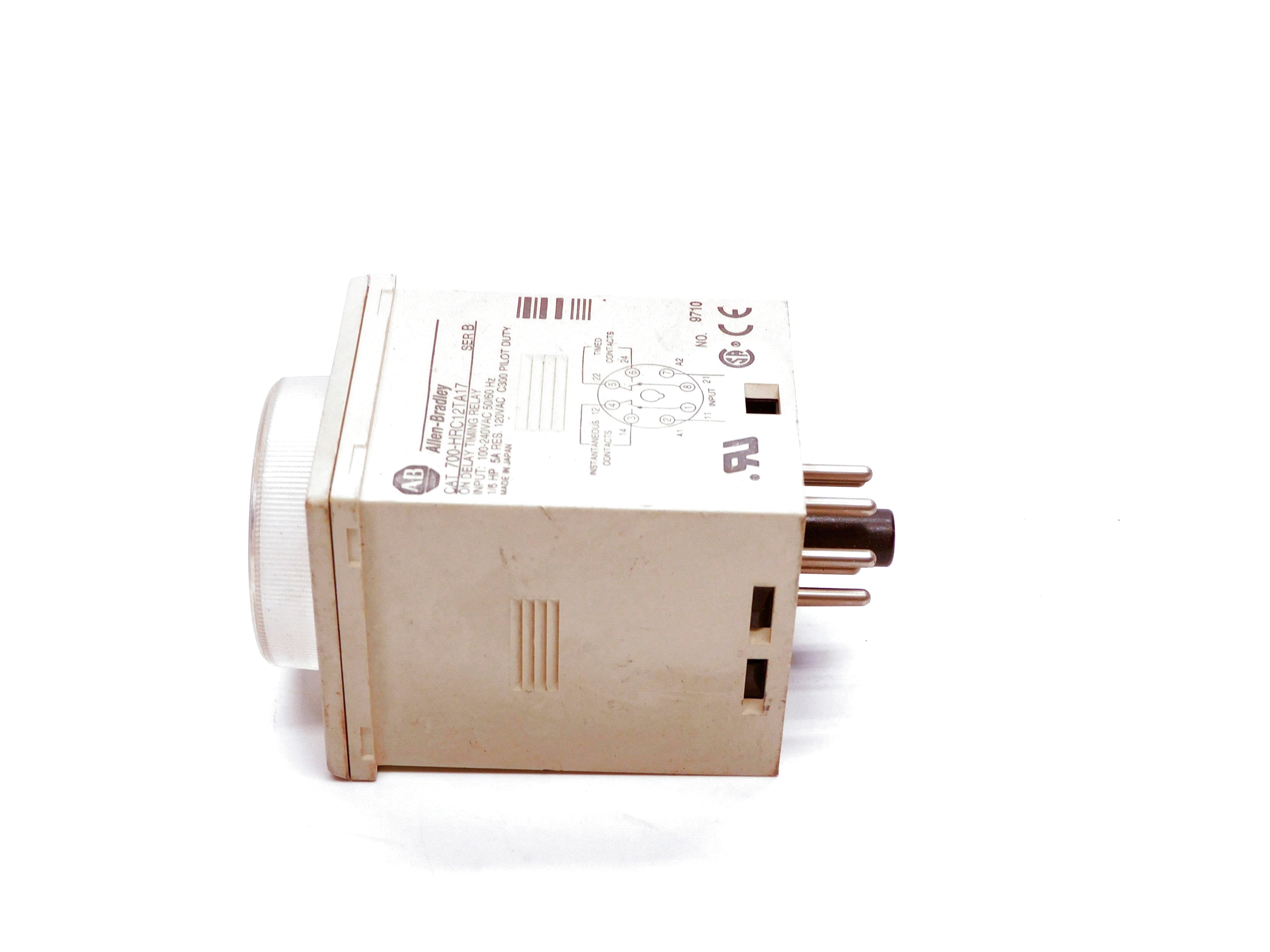 ALLEN BRADLEY 700-HRC12TA17 SER. B 100-240VAC 5A UNMP